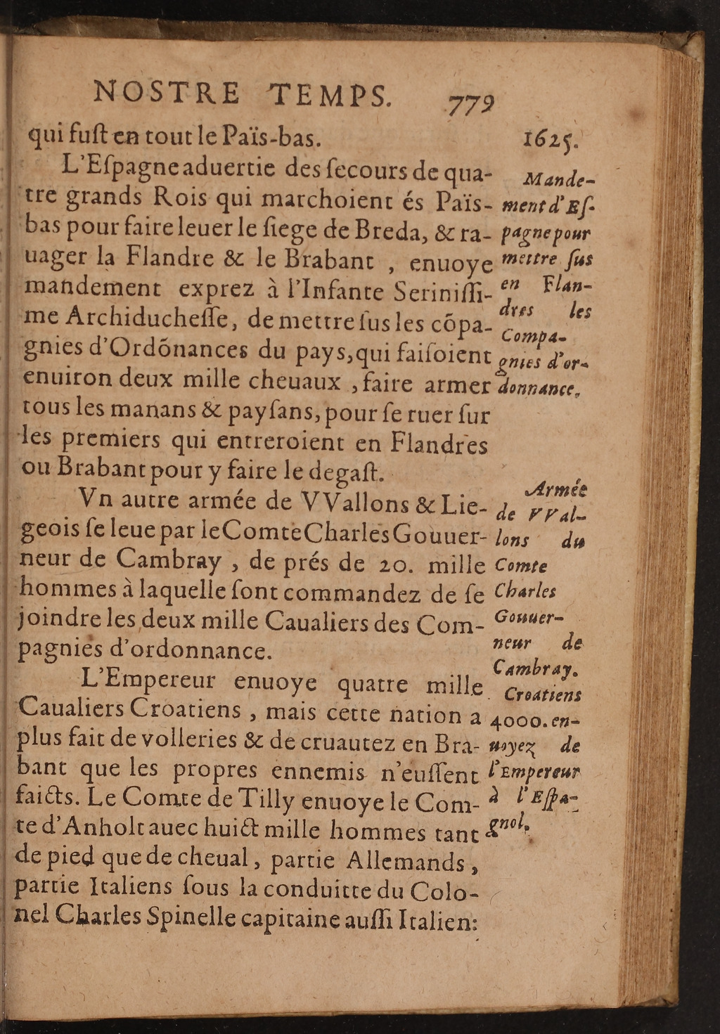 1626 - Joseph Bouillerot - Trésor de l’histoire générale de notre temps - BnF Arsenal