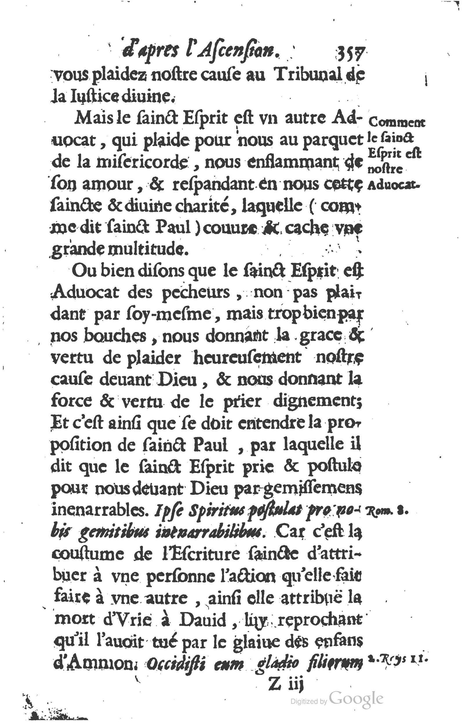 1629 - Manassés de Préaulx - Sermons ou Trésors de la piété chrétienne - BM Lyon