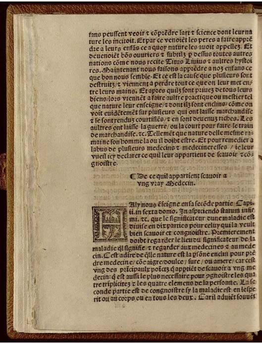 1532 - Jean Bignon - Trésor du remède préservatif et guérison de la peste - Séville Capitular y Colombina