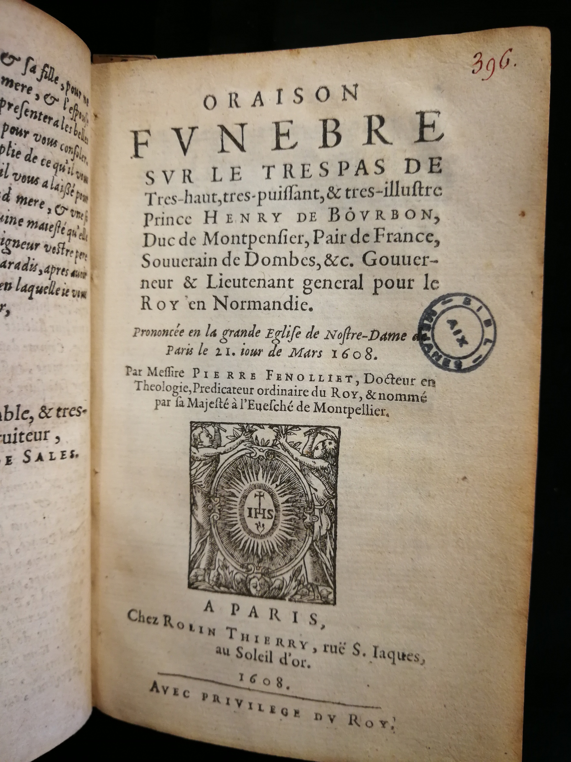 1606 - Pierre de Nisbeau - Trésor de la science du monde - Les Méjanes, Aix-en-Provence