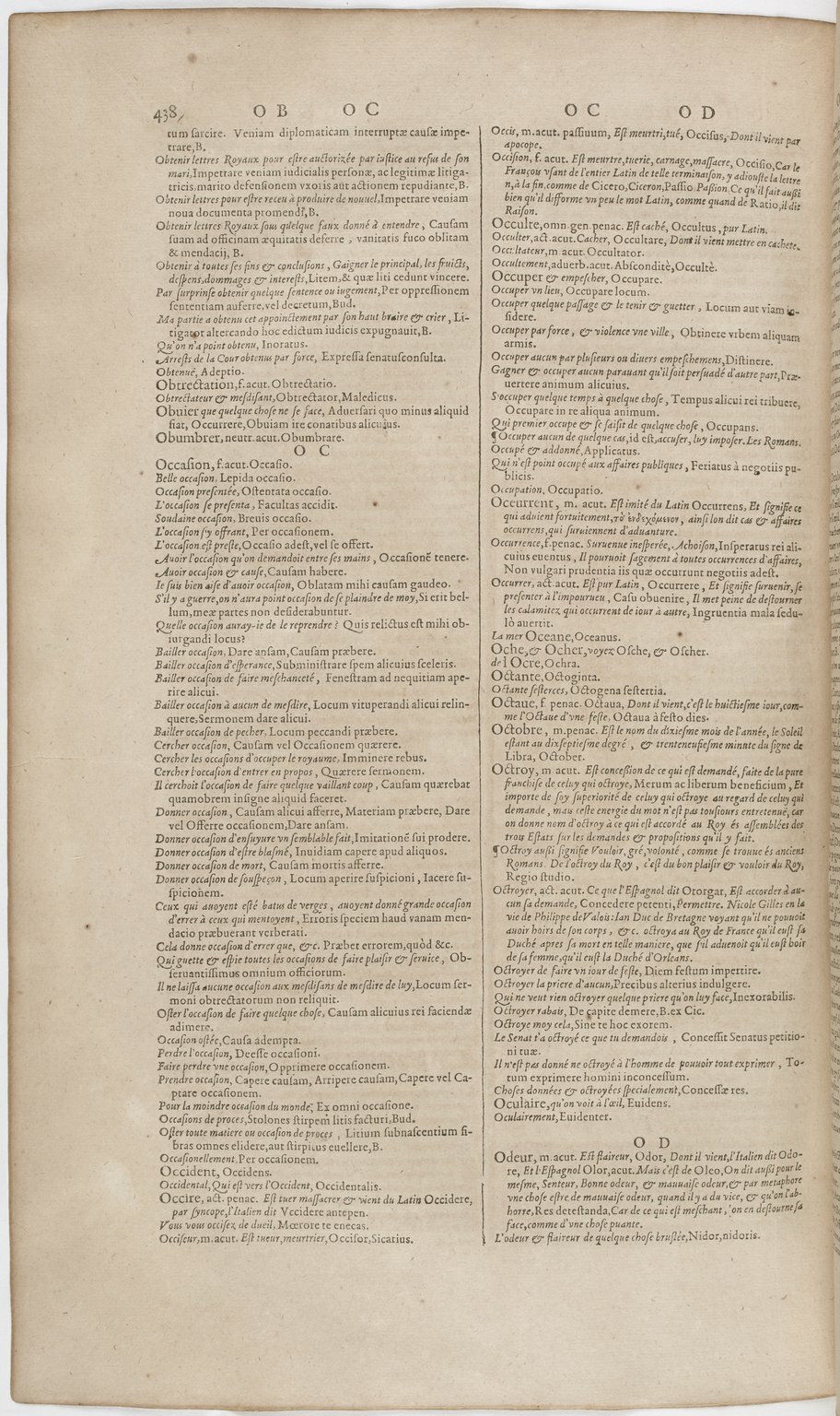 1606 - David Douceur - Trésor de la langue française - BnF 1606 - David Douceur - Trésor de la langue française - BnF