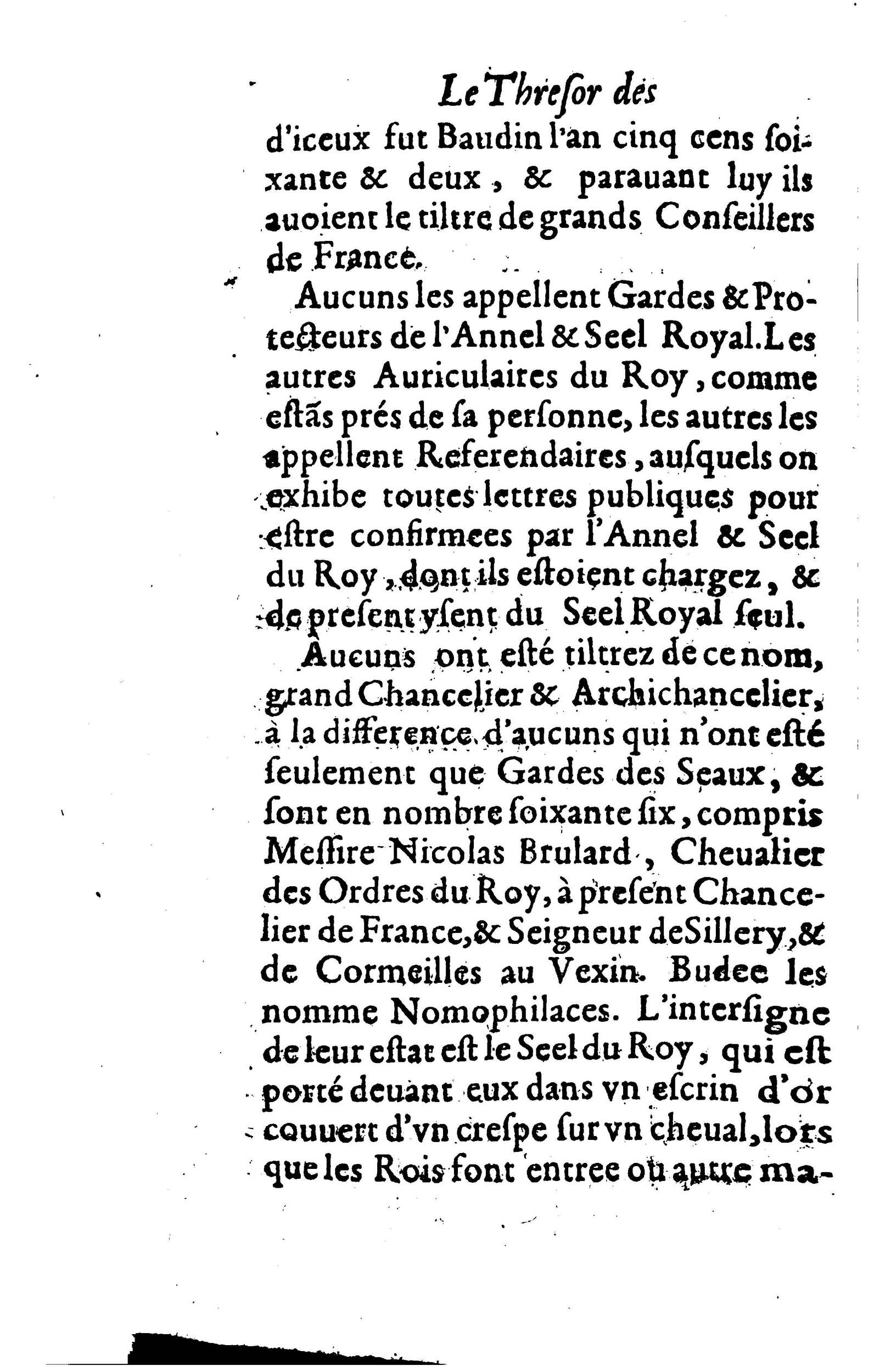 1617 - Jean Corrozet - Trésor des histoires de France - BM Lyon
