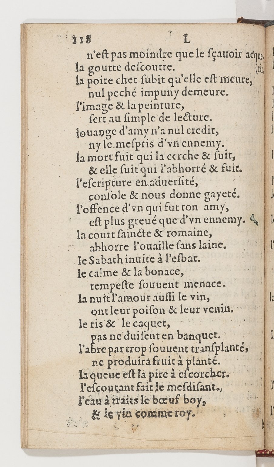 1577 - Jean d’Ogerolles - Trésor de sentences dorées - BnF Arsenal