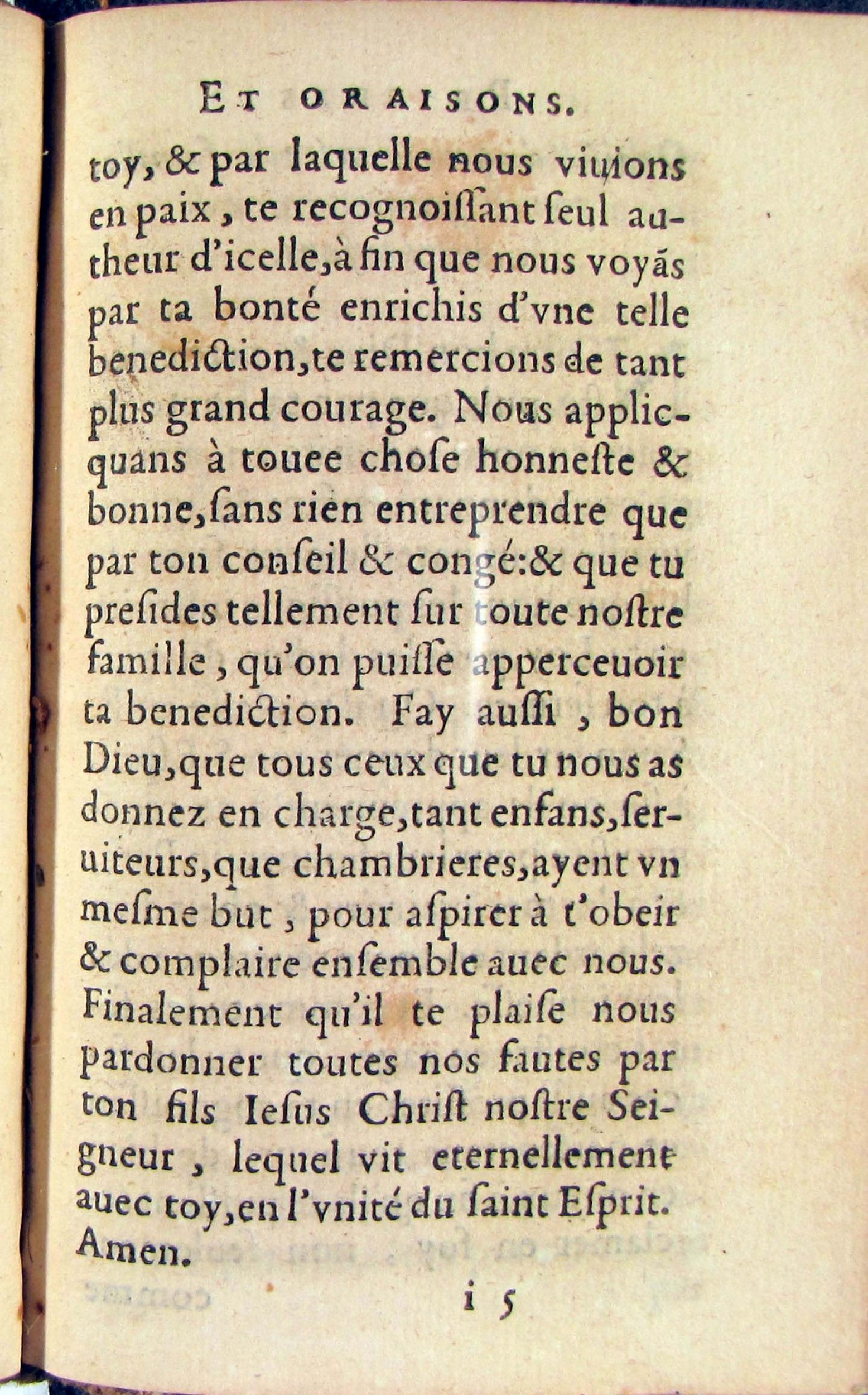 1572 - Antoine Certia - Trésor des prières, oraisons et instructions chrétiennes - Nîmes