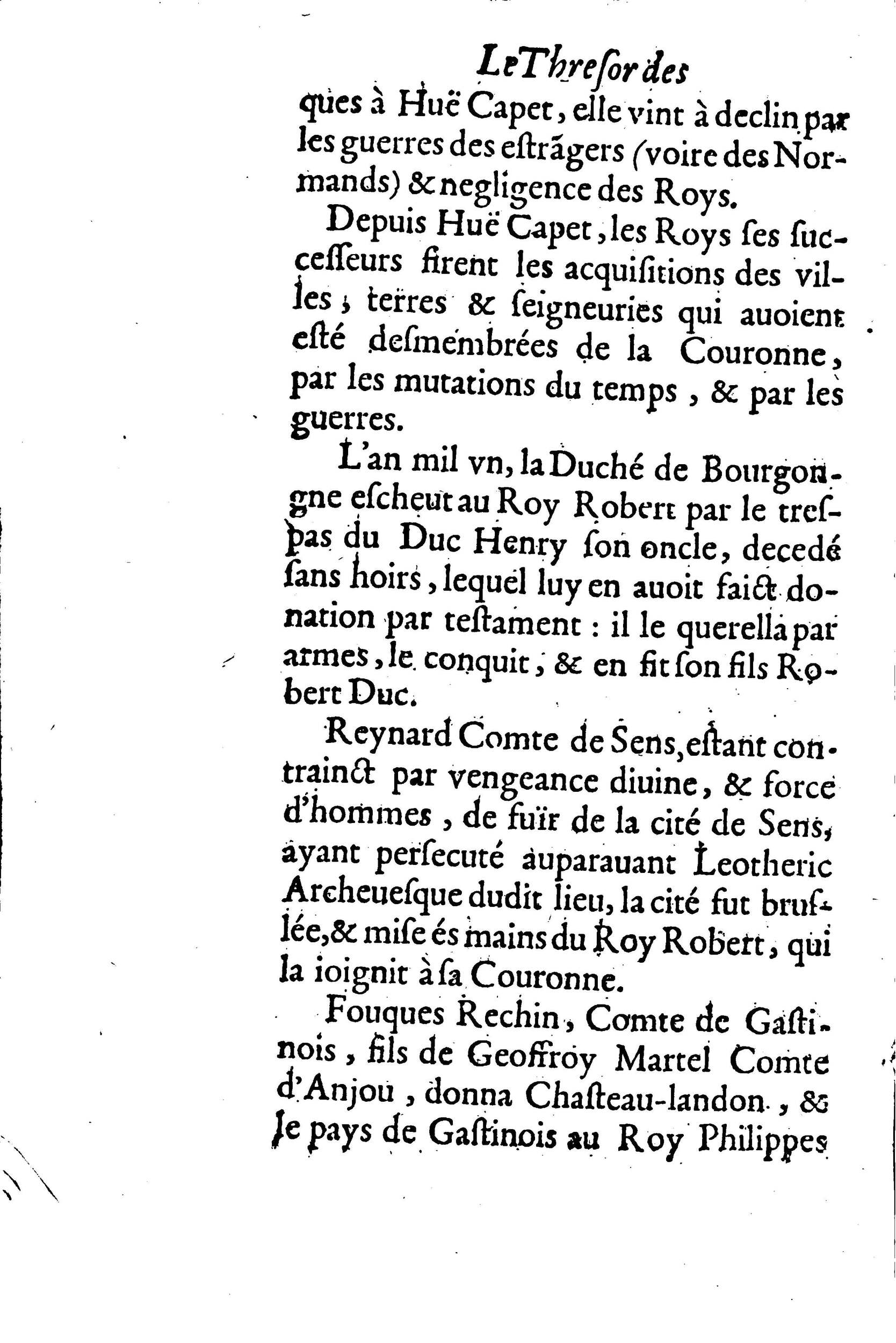 1633 - Jean Corrozet - Trésor des histoires de France - BM Lyon 1633 - Jean Corrozet - Trésor des histoires de France - BM Lyon