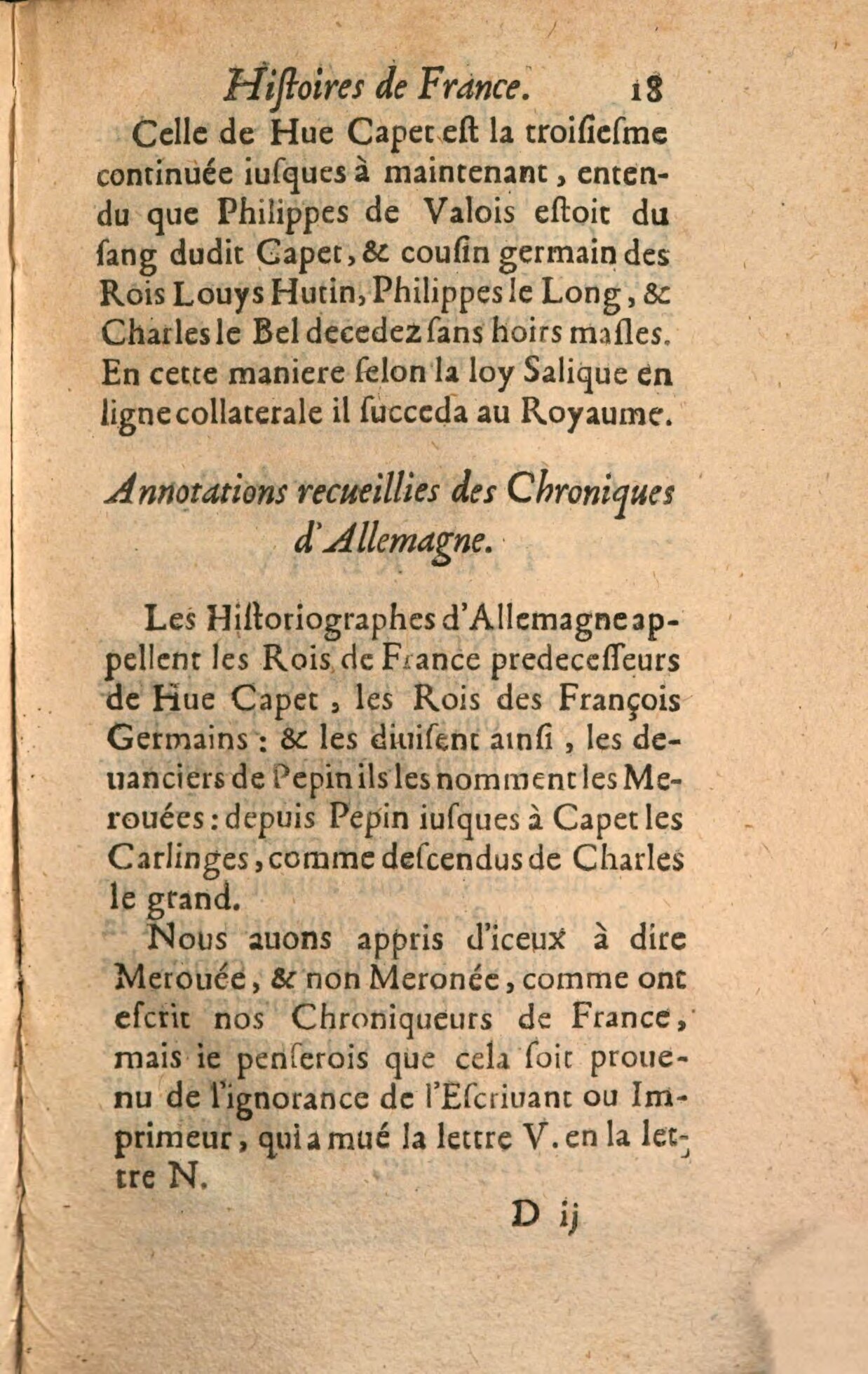1639 - Jean Corrozet - Trésor des histoires de France - BSB Munich 1639 - Jean Corrozet - Trésor des histoires de France - BSB Munich