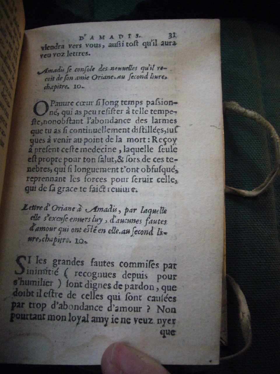 1567 - Jean Pygot - Trésor des Amadis - BnF Arsenal