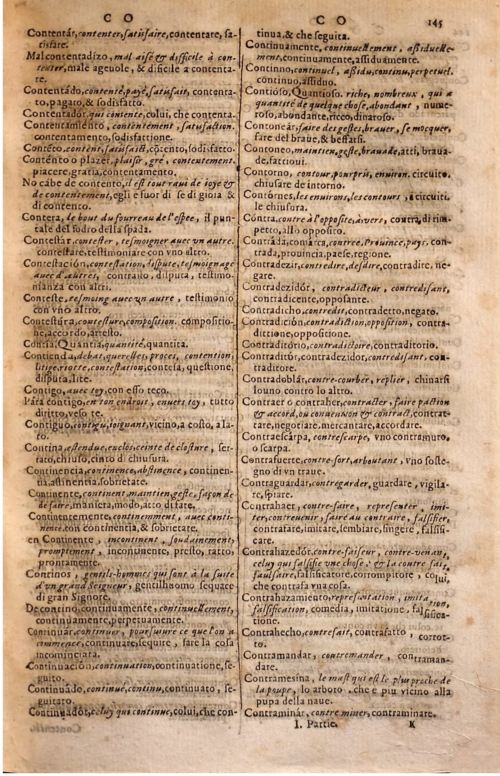 1627 - Jacques Crespin - Trésor des trois langues - Regensburg