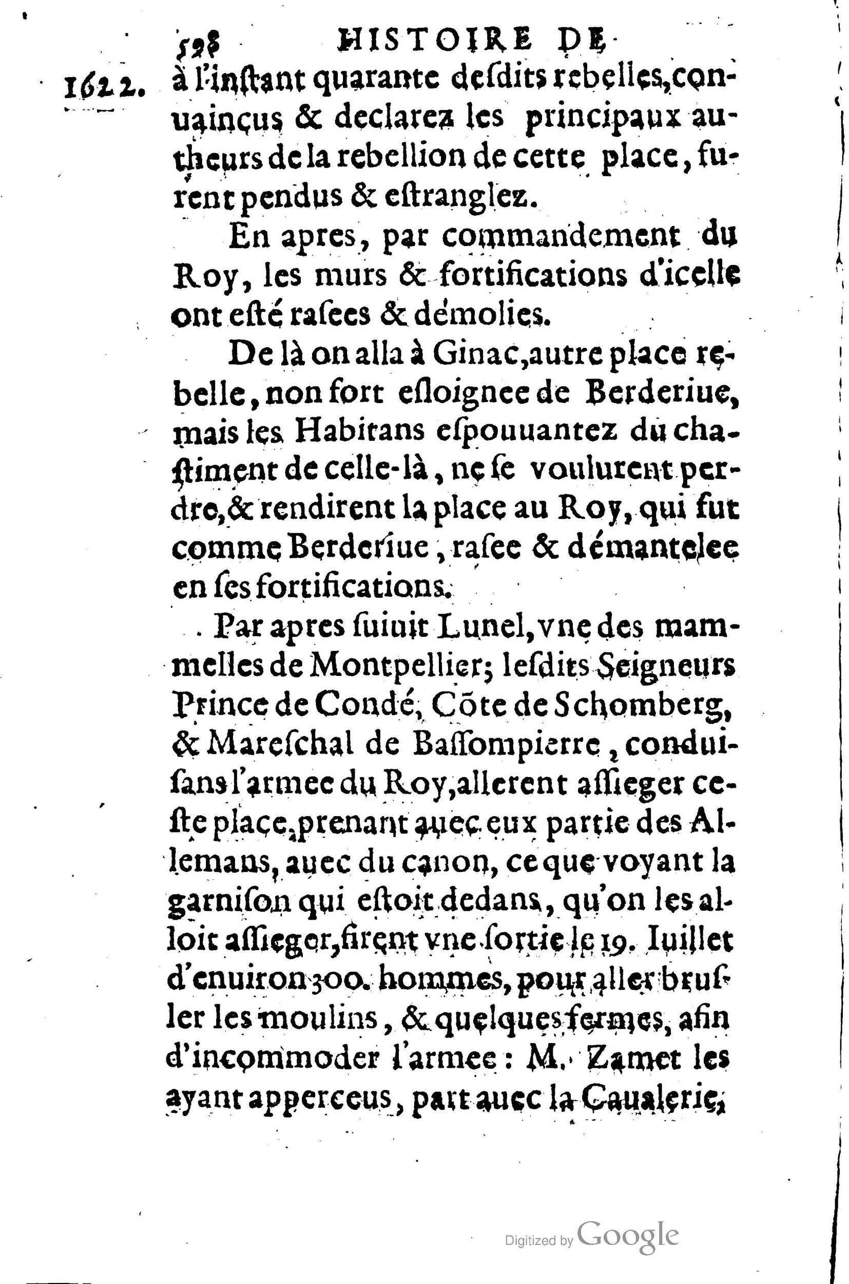 1623 - Joseph Bouillerot - Trésor de l’histoire générale de notre temps - BM Lyon
