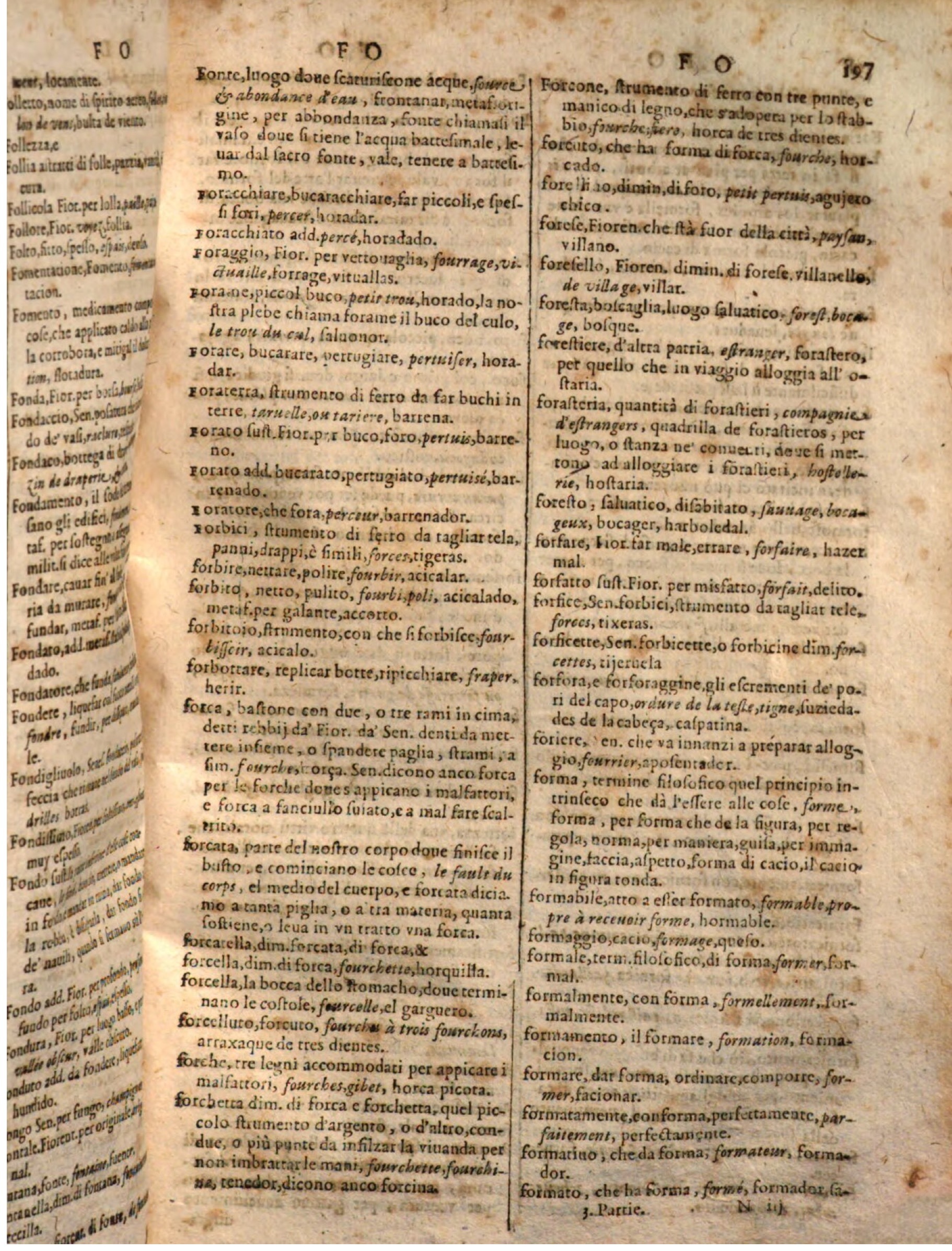 1644 - Jacques Crespin - Trésor des trois langues - Passau 1644 - Jacques Crespin - Trésor des trois langues - Passau
