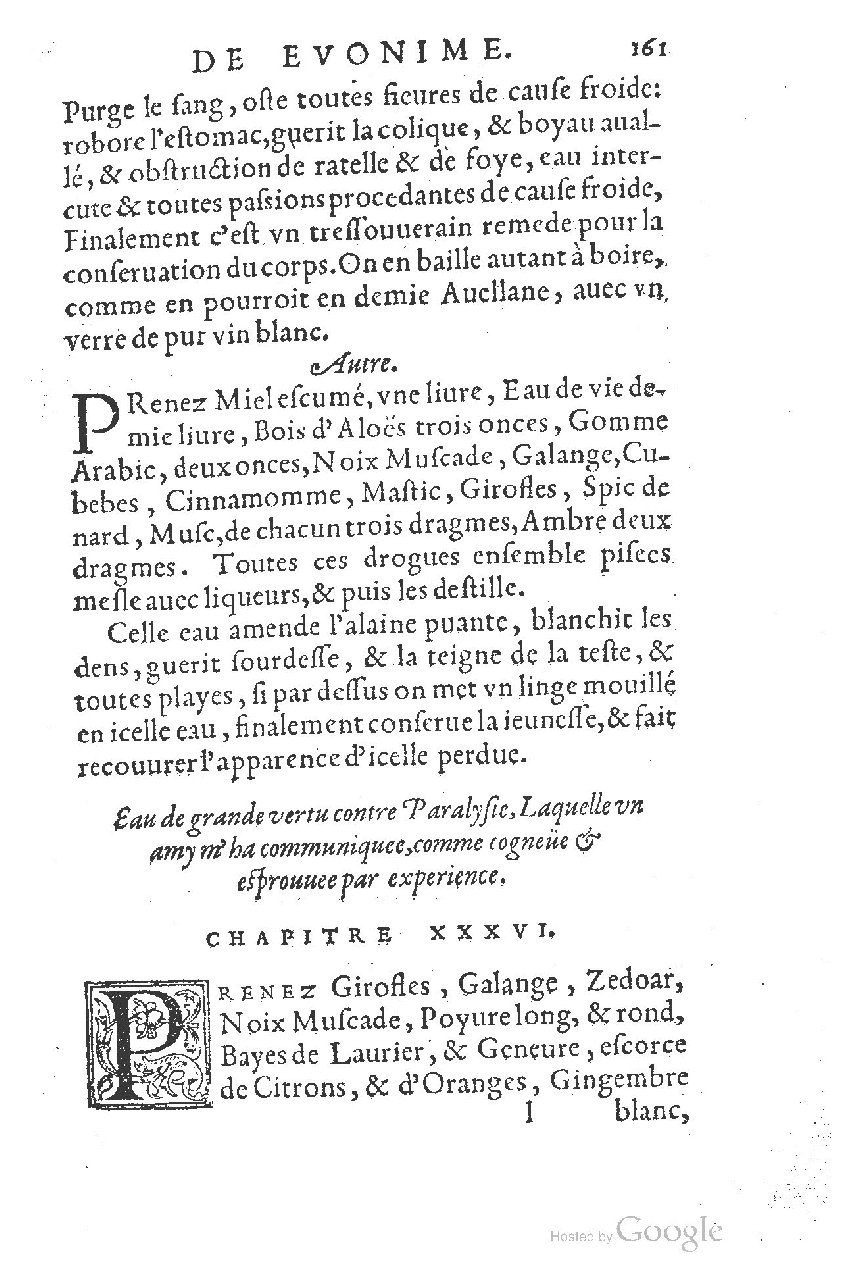 1557 - Antoine Vincent - Trésor d’Evonyme Philiatre - UC Madrid