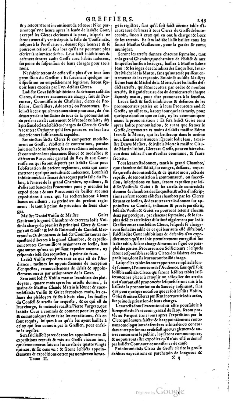 1629 - Veuve Nicolas Buon - Trésor du droit français (29620 T. 2) - BM Lyon