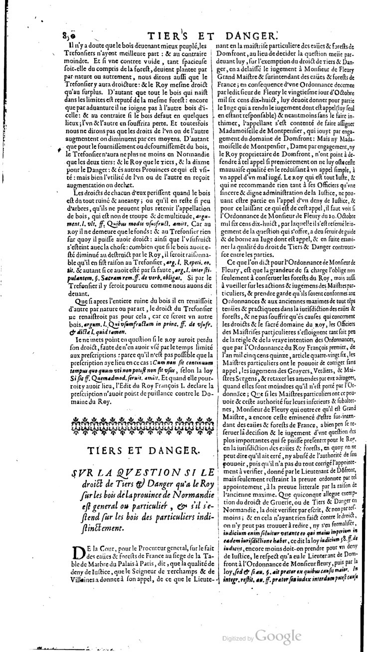 1629 - Veuve Nicolas Buon - Trésor du droit français (21754 T. 3) - BM Lyon
