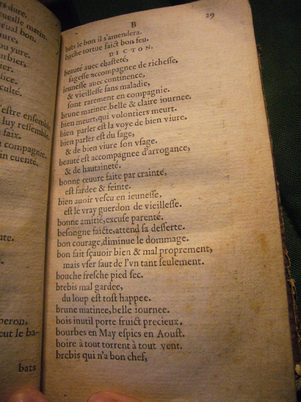 1617 - François Lefebvre - Trésor de sentences dorées et argentées - BnF Tolbiac