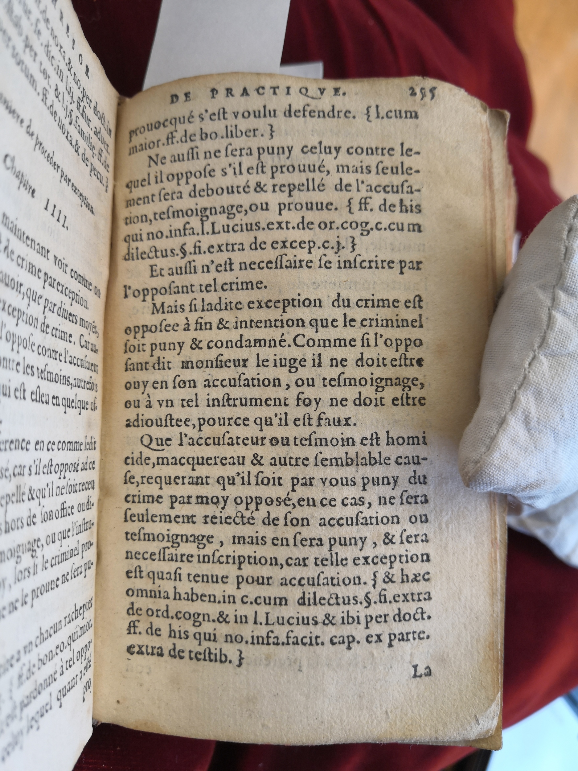 1575 - Jean d’Ogerolles et Benoît Rigaud - Trésor de pratique pour les juges - BM Grenoble