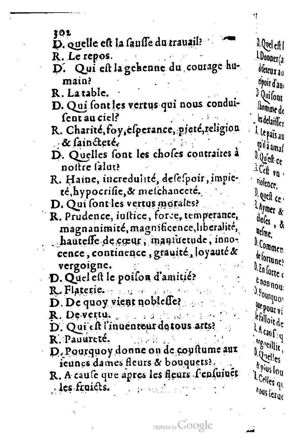 1582 - Nicolas Bonfons - Trésor des sentences dorées - BM Lyon