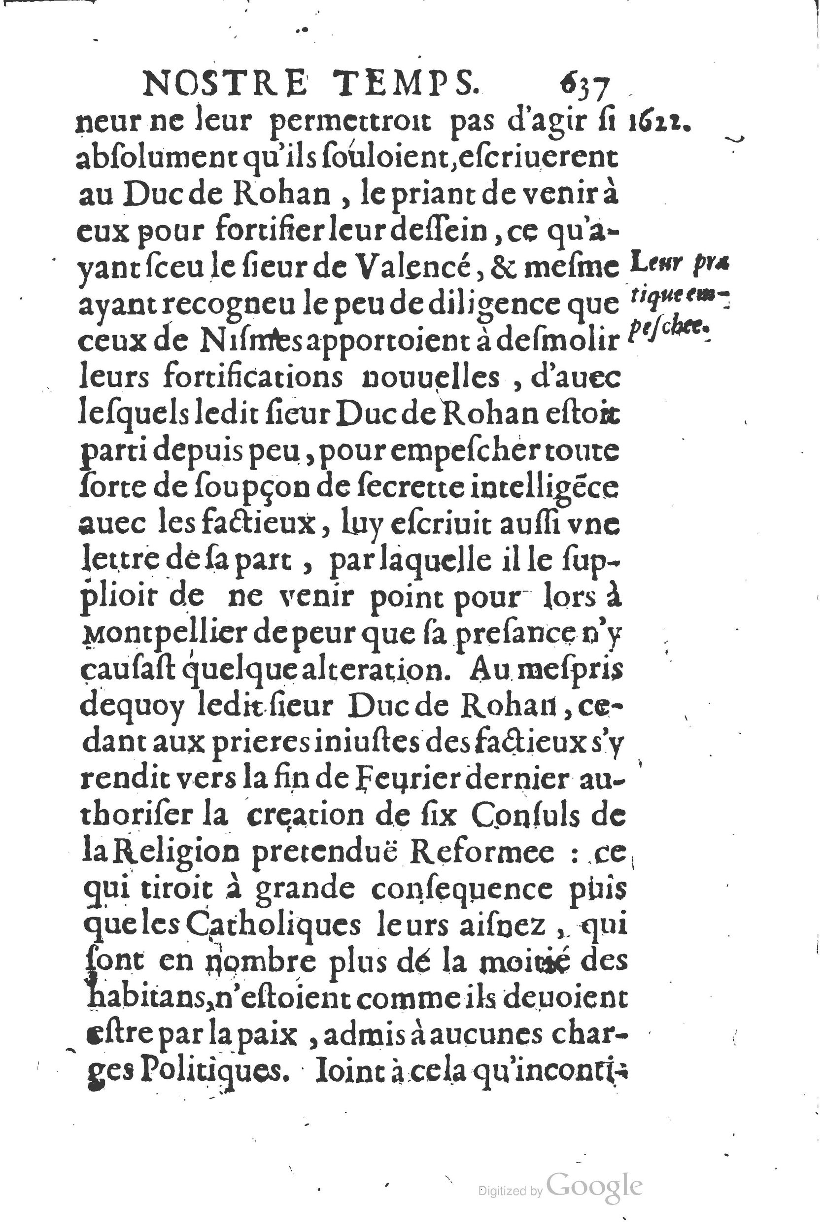 1626 - Joseph Bouillerot - Trésor de l’histoire générale de notre temps - BSB Munich