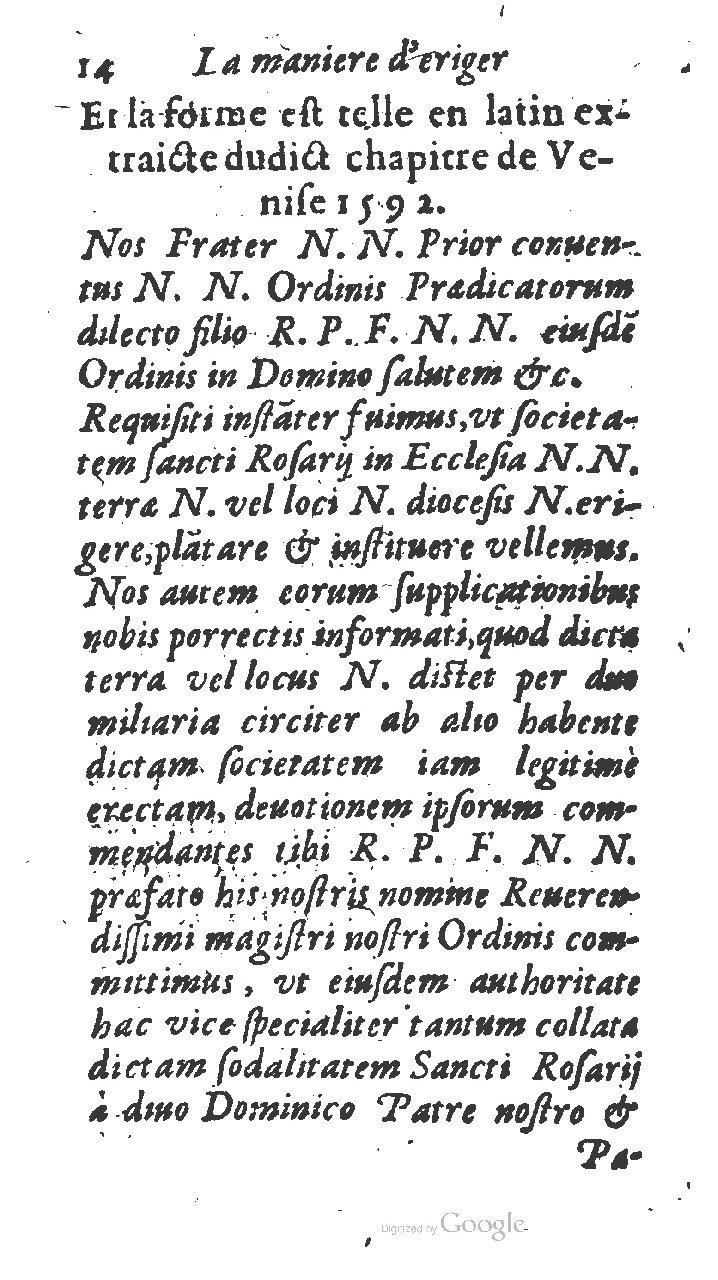 1615 - Jean Bogart - Trésor des indulgences du saint Rosaire - UGent