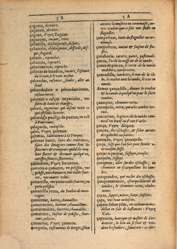 1607 - Marc Orry - Trésor des deux langues espagnole et française (Première et Seconde parties) - ÖNB Wien