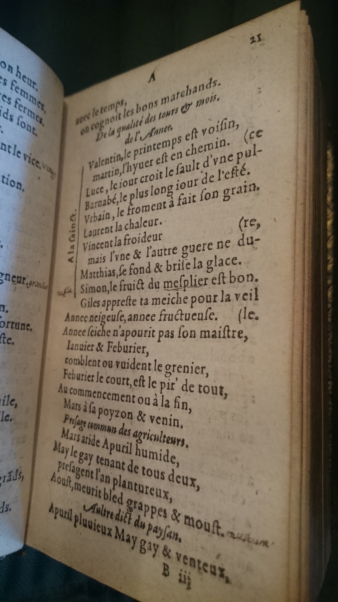 1582 - Nicolas Bonfons - Trésor des sentences dorées - BnF Arsenal 1582 - Nicolas Bonfons - Trésor des sentences dorées - BnF Arsenal