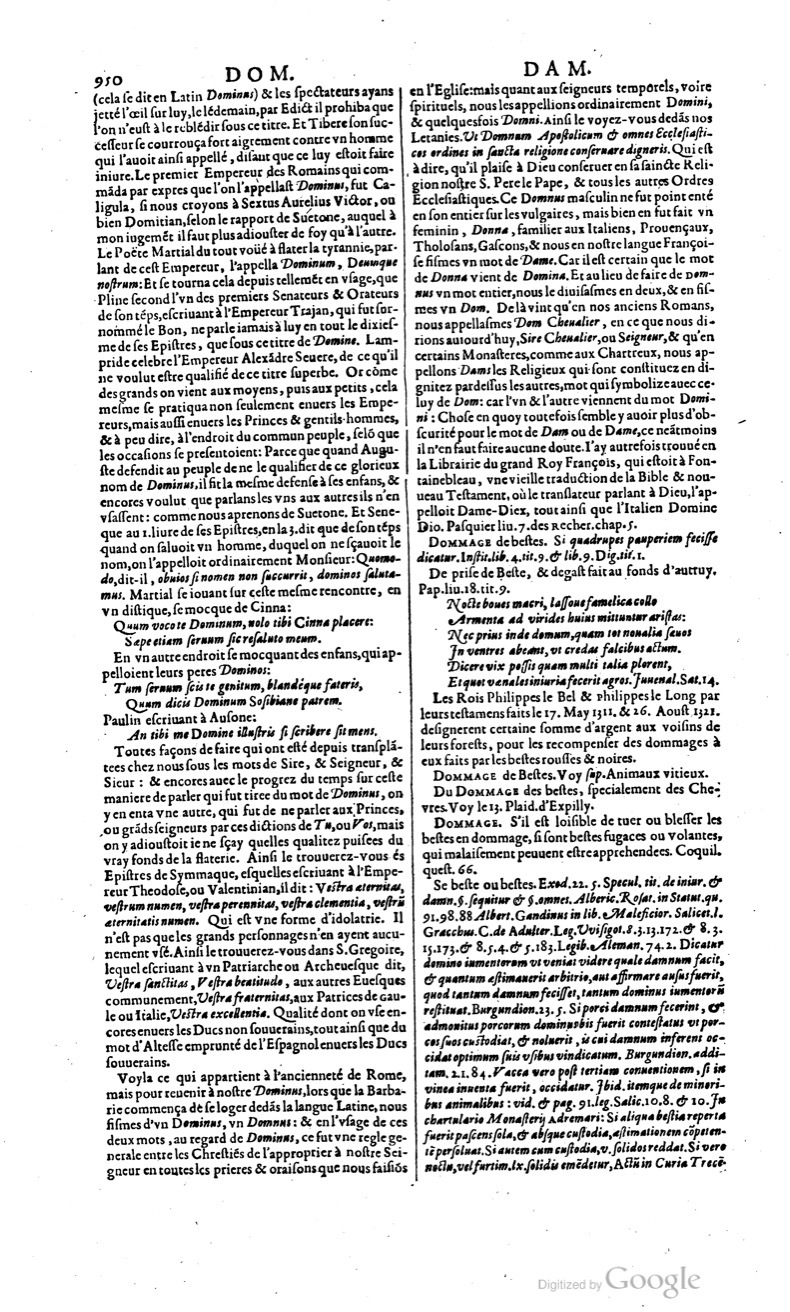 1629 - Veuve Nicolas Buon - Trésor du droit français (29620 T. 1) - BM Lyon