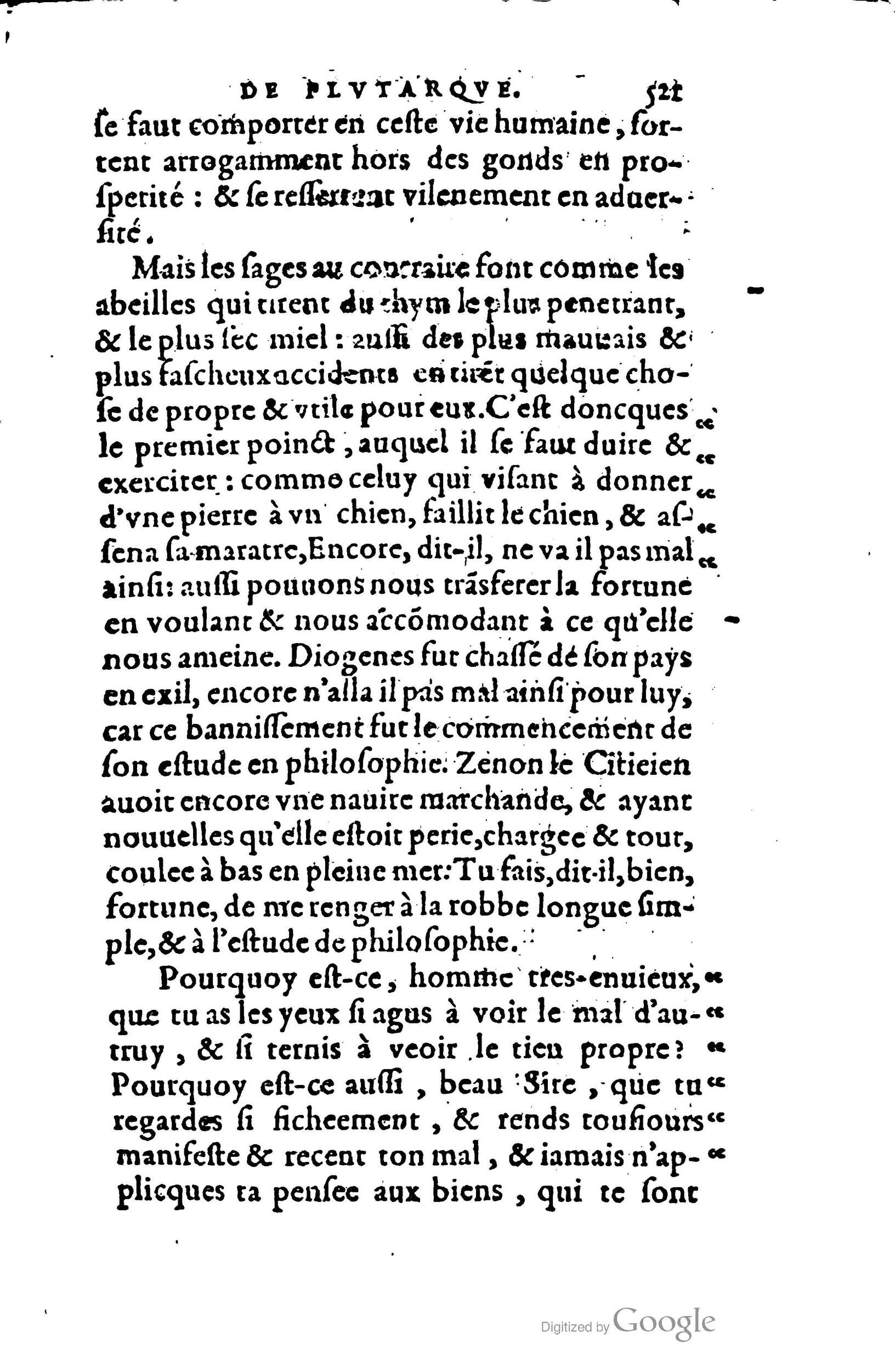 1578 - Jean Poupy - Trésor des morales de Plutarque - BSB Munich