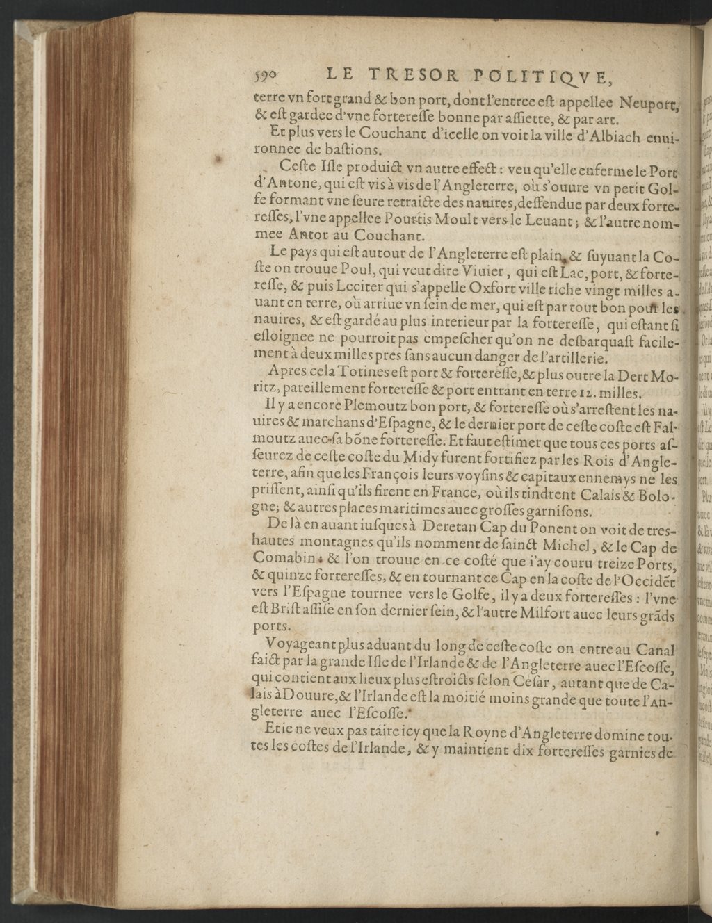 1608 - Nicolas Du Fossé - Trésor politique - BnF Tolbiac