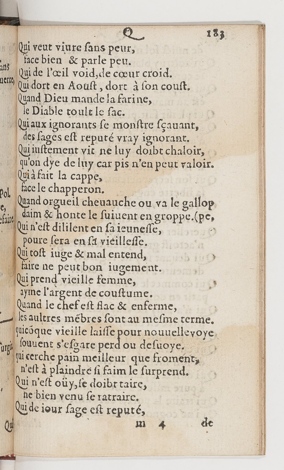 1577 - Jean d’Ogerolles - Trésor de sentences dorées - BnF Arsenal