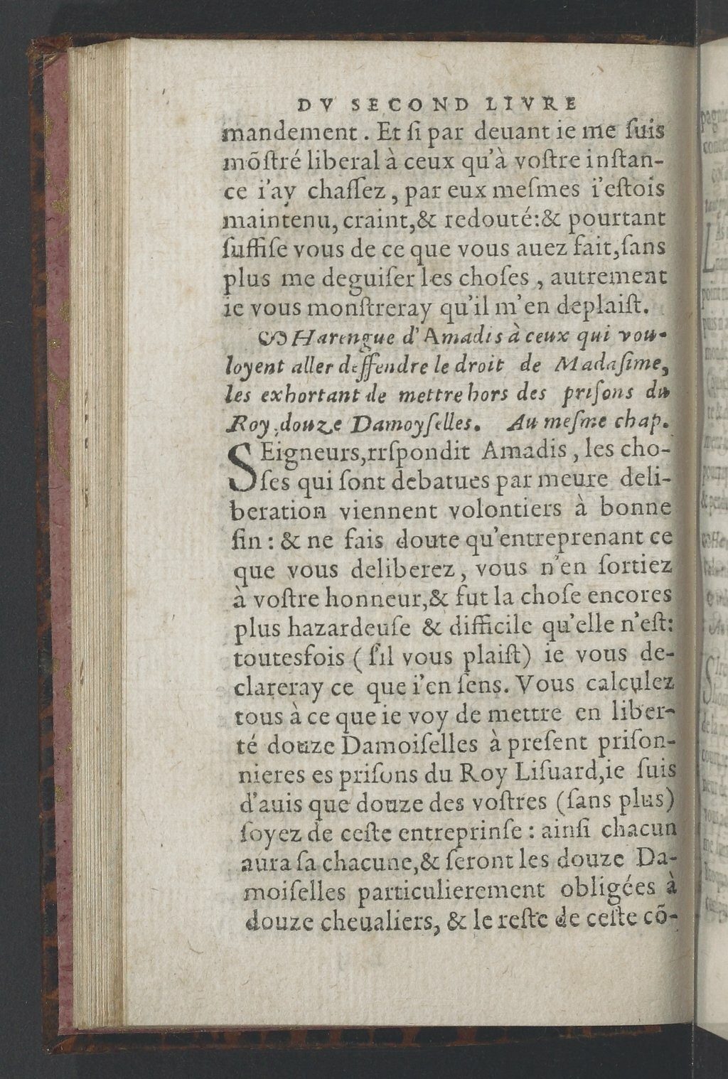 1564 - Vincent Norment et Jeanne Bruneau - Trésor des Amadis - BnF