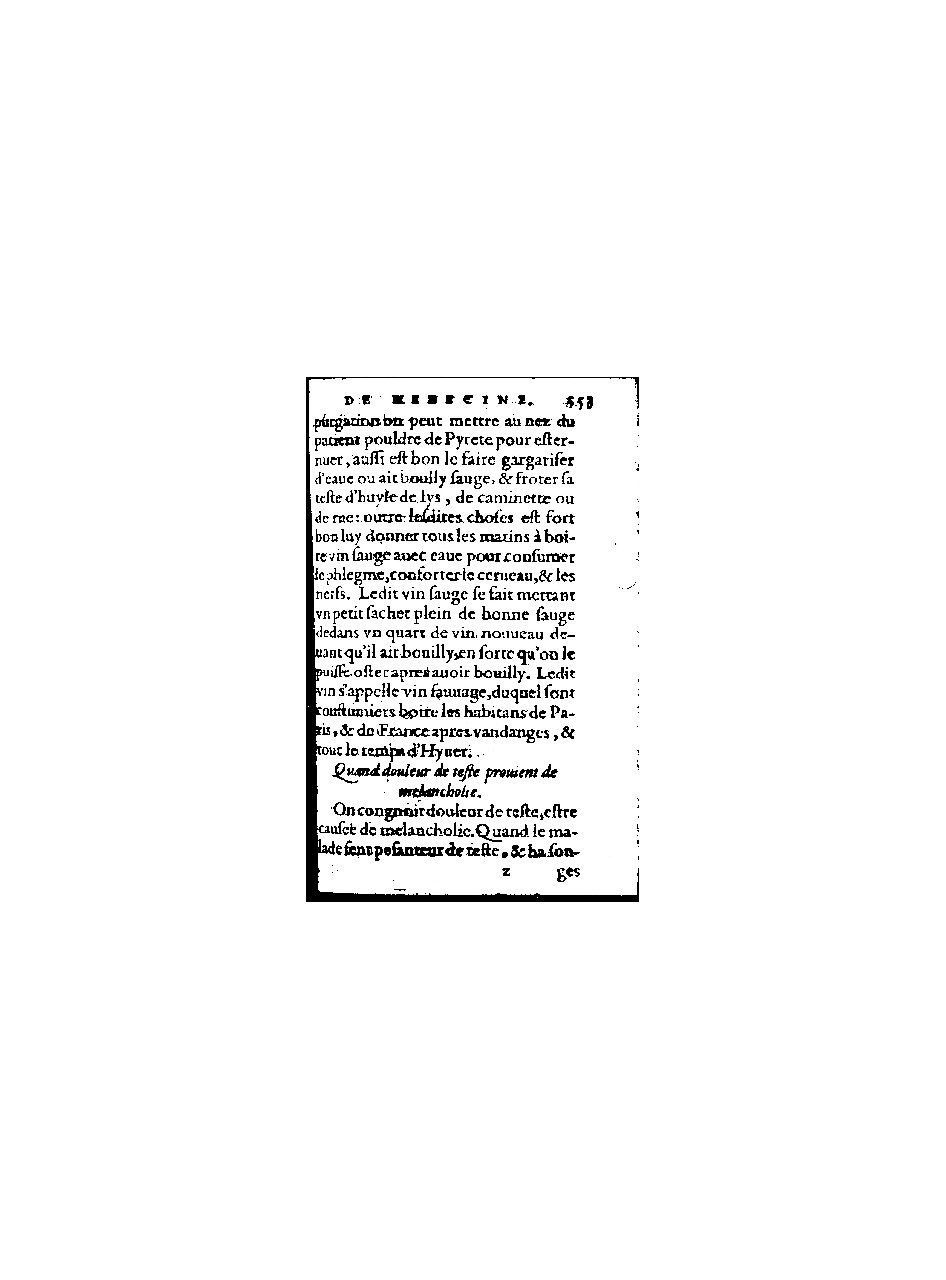 1578 - Benoît Rigaud - Trésor de médecine tant théorique que pratique - BnF