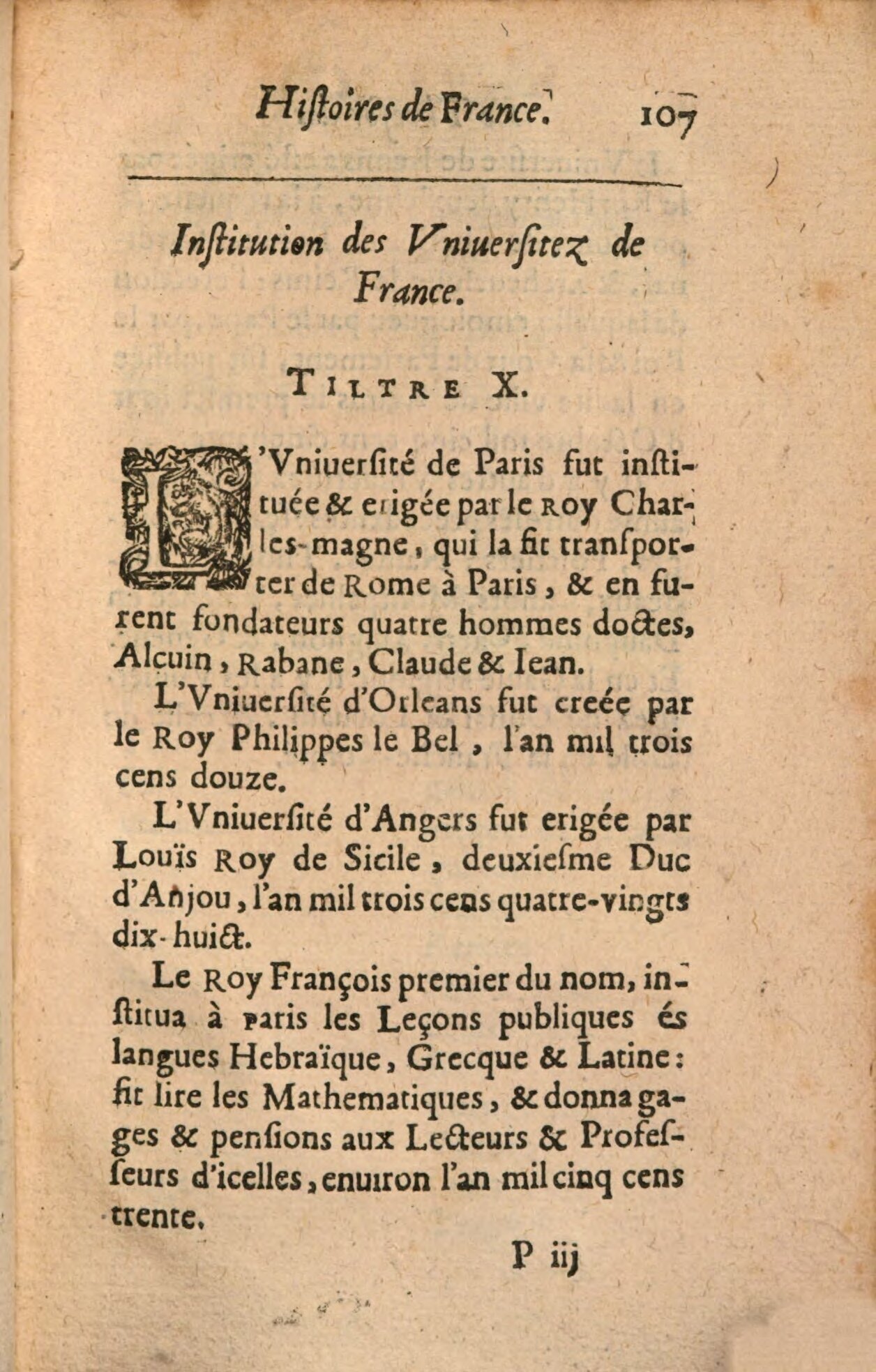 1639 - Jean Corrozet - Trésor des histoires de France - BSB Munich 1639 - Jean Corrozet - Trésor des histoires de France - BSB Munich