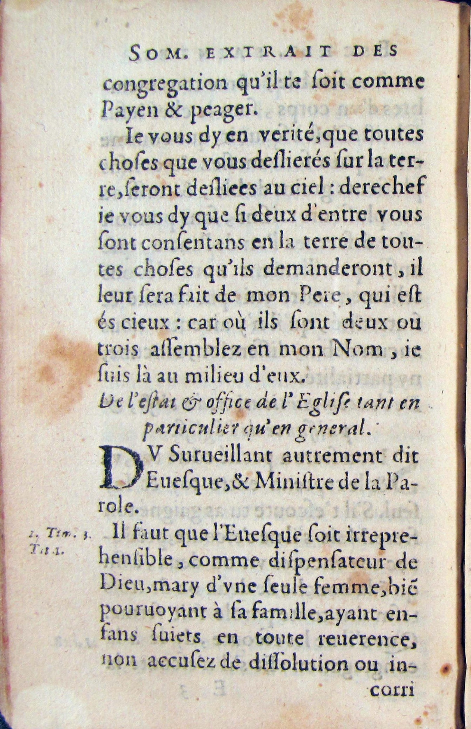 1572 - Antoine Certia - Trésor des prières, oraisons et instructions chrétiennes - Nîmes 1572 - Antoine Certia - Trésor des prières, oraisons et instructions chrétiennes - Nîmes
