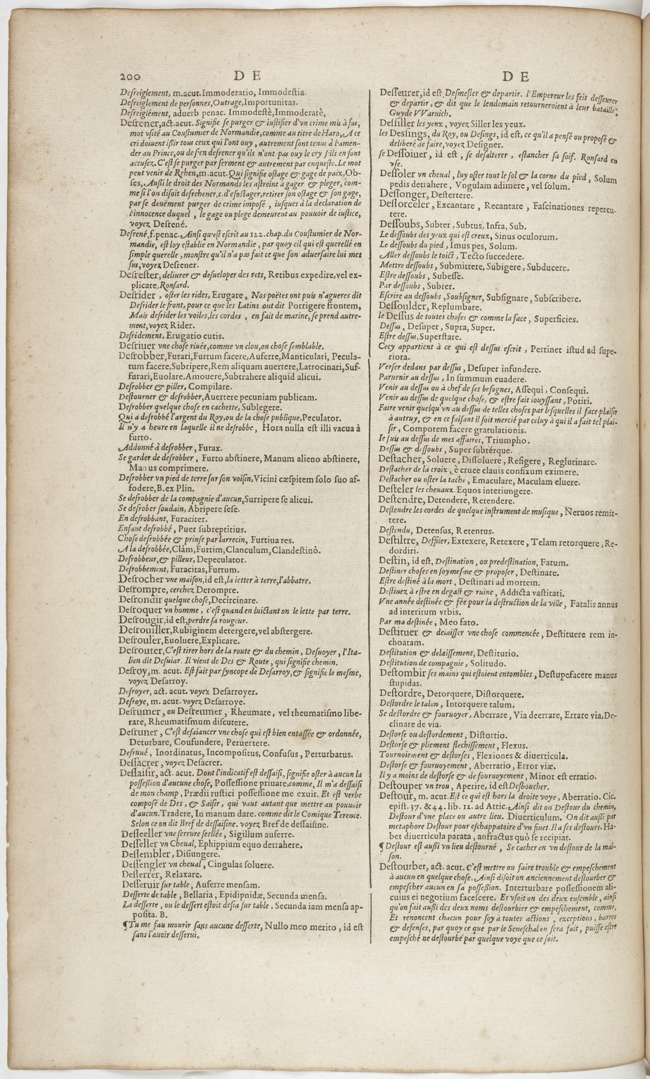 1606 - David Douceur - Trésor de la langue française - BnF 1606 - David Douceur - Trésor de la langue française - BnF