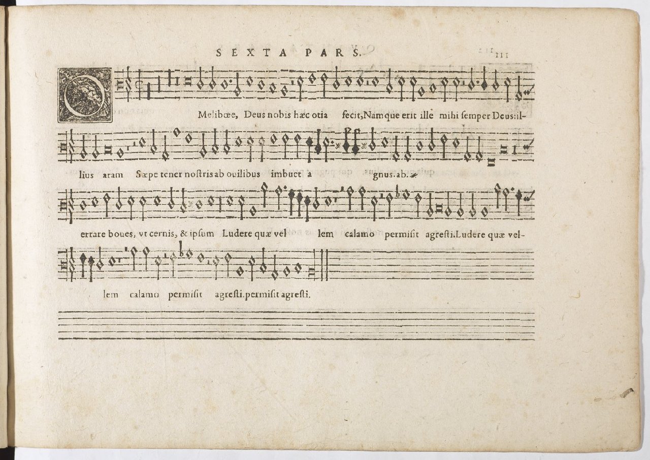 1594 - Paul Marceau - Trésor de musique d&#039;Orlande de Lassus, Superius, Bassus, Tenor, Quinta pars - BnF