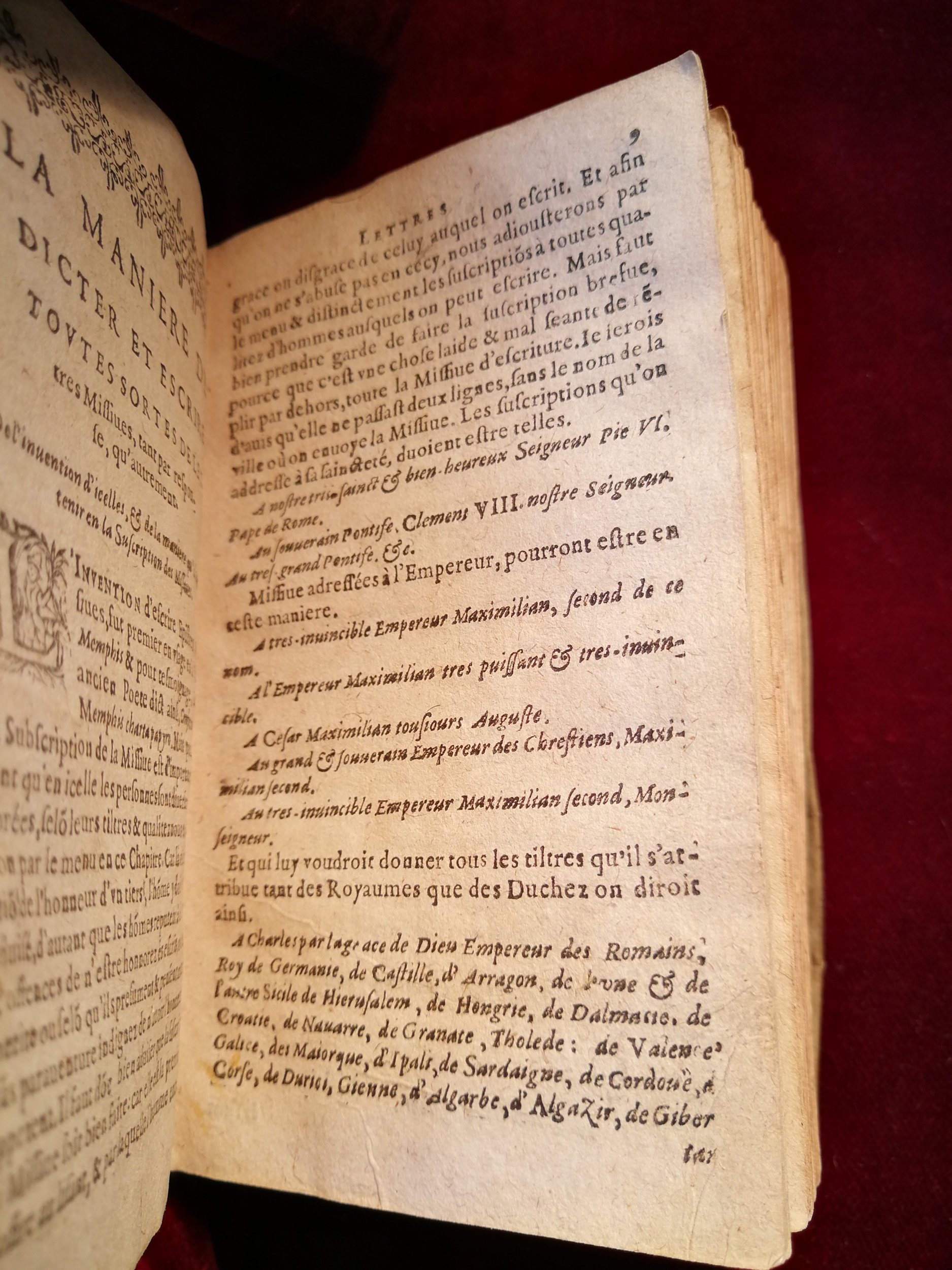 1630 - Martin Bogart - Secrétaire des secretaires ou le Trésor de la plume française - BM Amiens