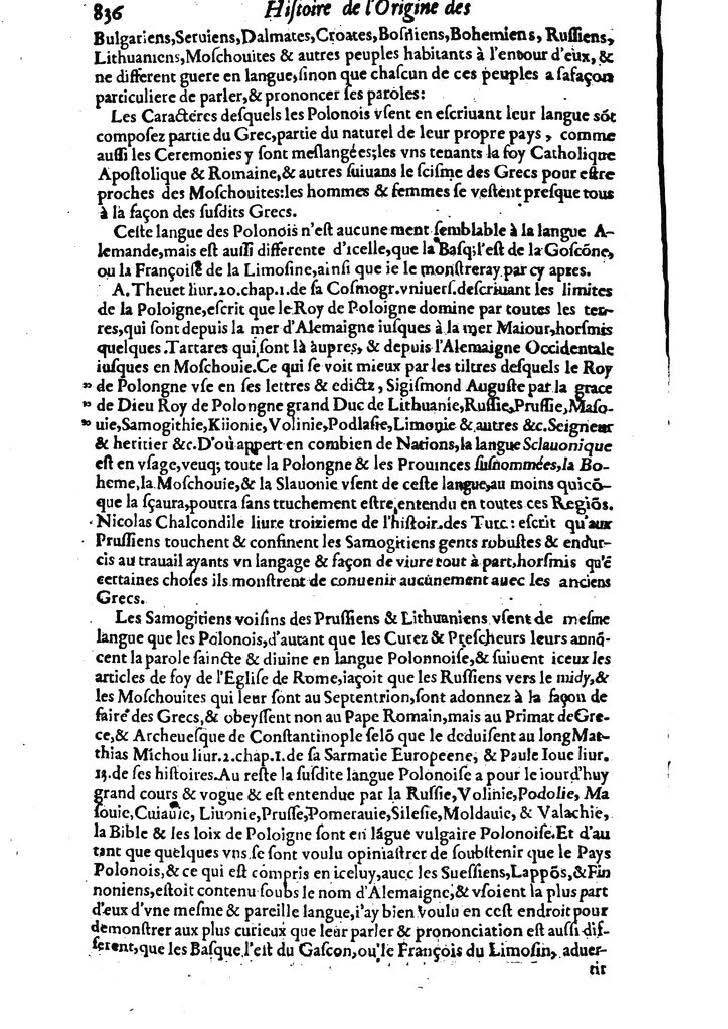 1613 - Matthieu Berjon - Trésor de l’histoire des langues de cet univers - BM Lyon