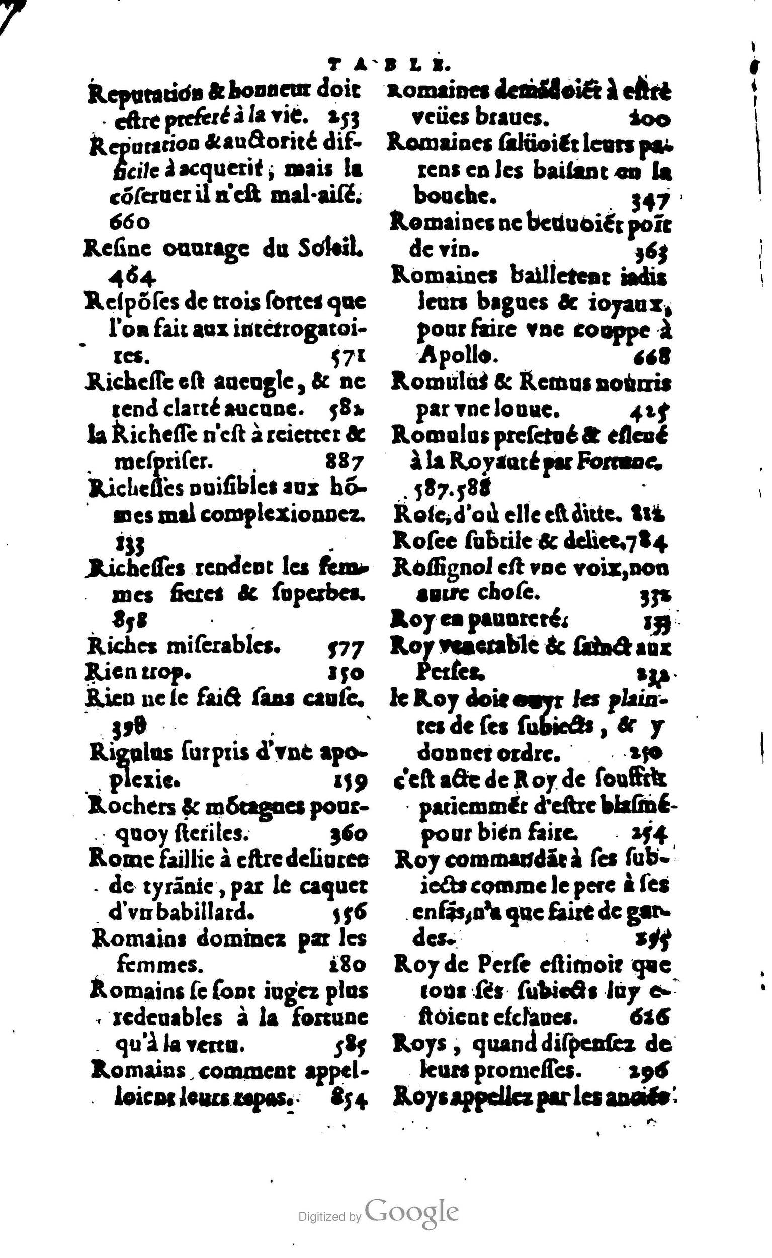 1578 - Jean Poupy - Trésor des morales de Plutarque - BSB Munich 1578 - Jean Poupy - Trésor des morales de Plutarque - BSB Munich