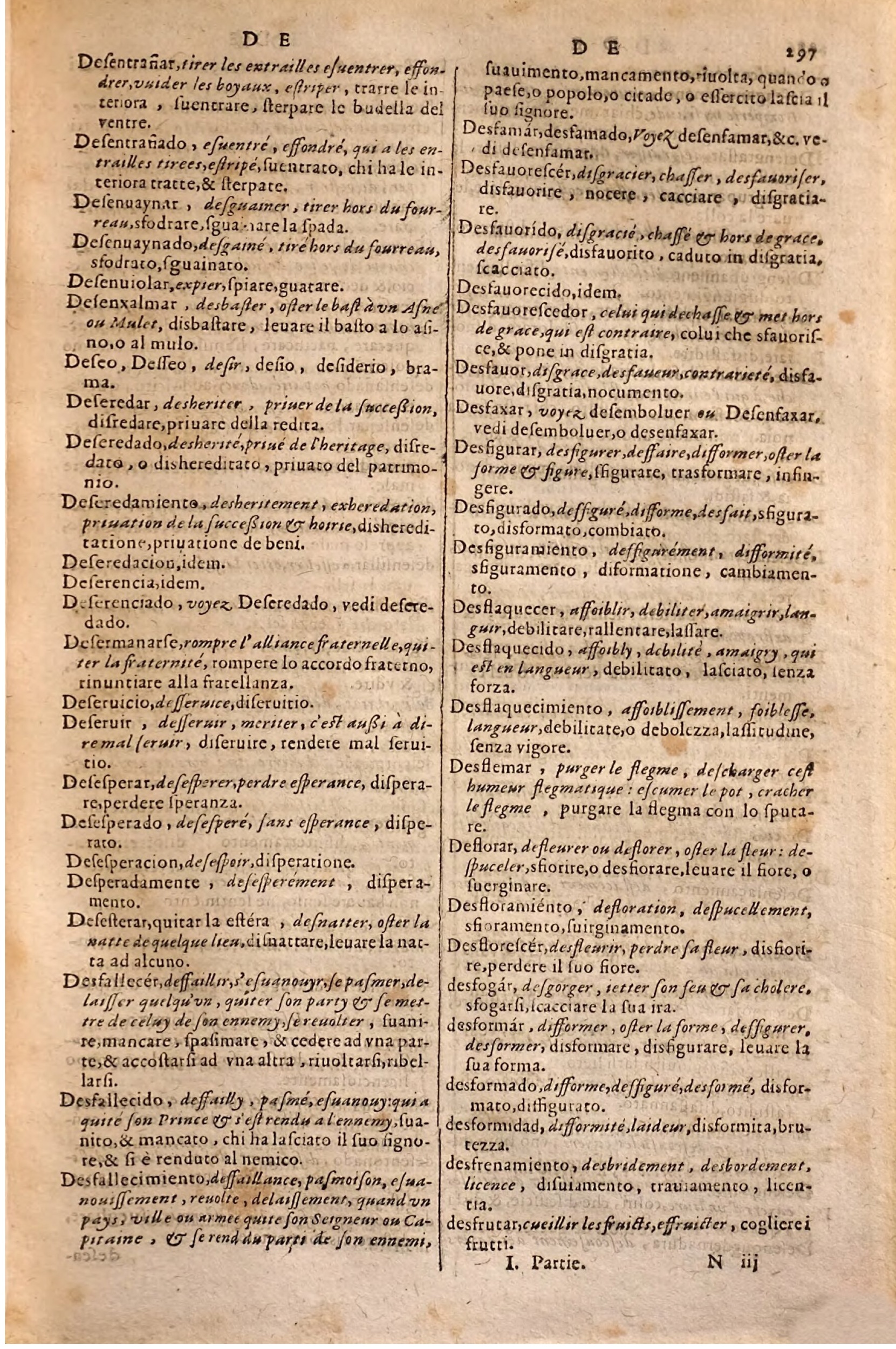 1627 - Jacques Crespin - Trésor des trois langues - Regensburg