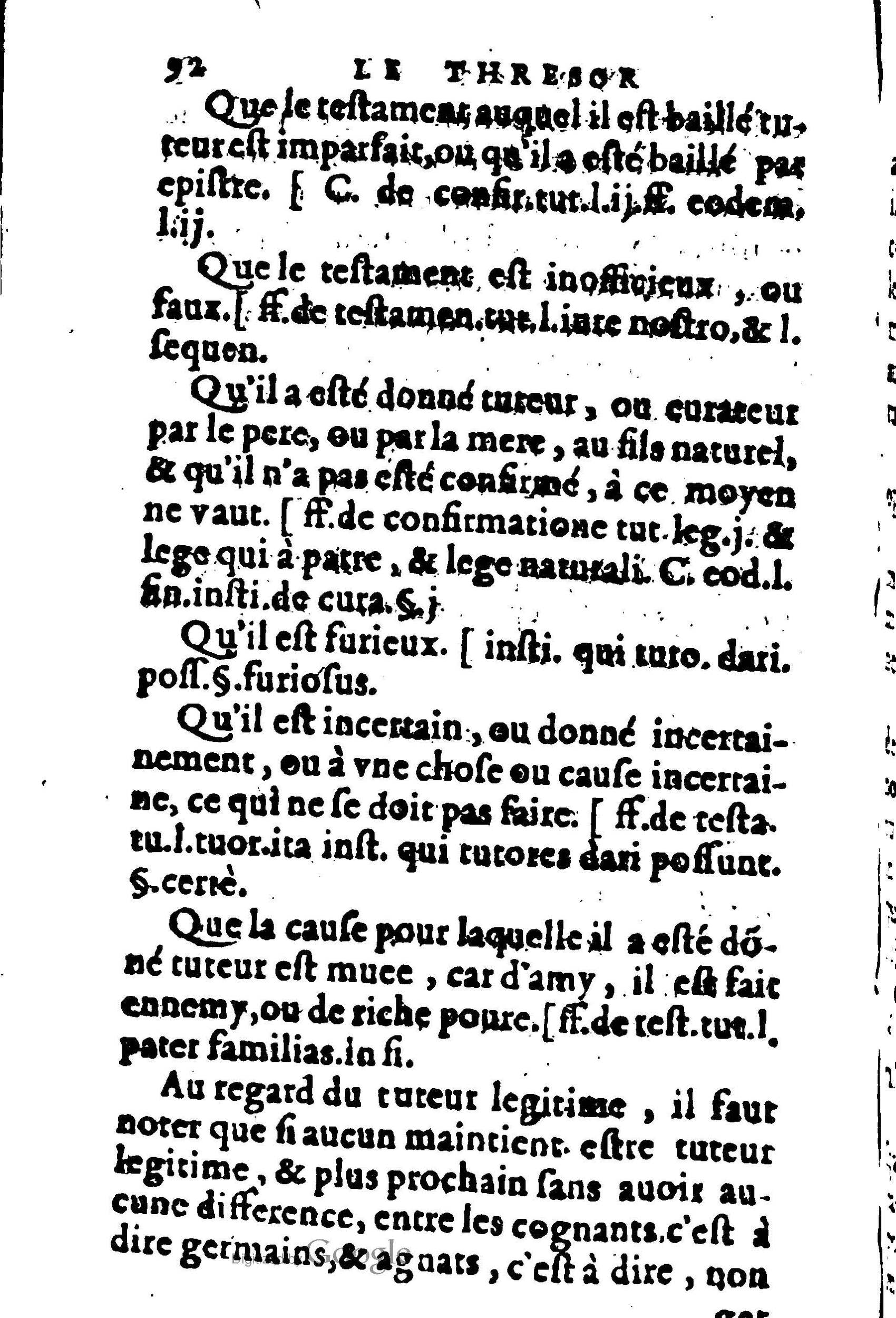1605 - Pierre Rigaud - Trésor de pratique pour les juges - BM Lyon 1605 - Pierre Rigaud - Trésor de pratique pour les juges - BM Lyon