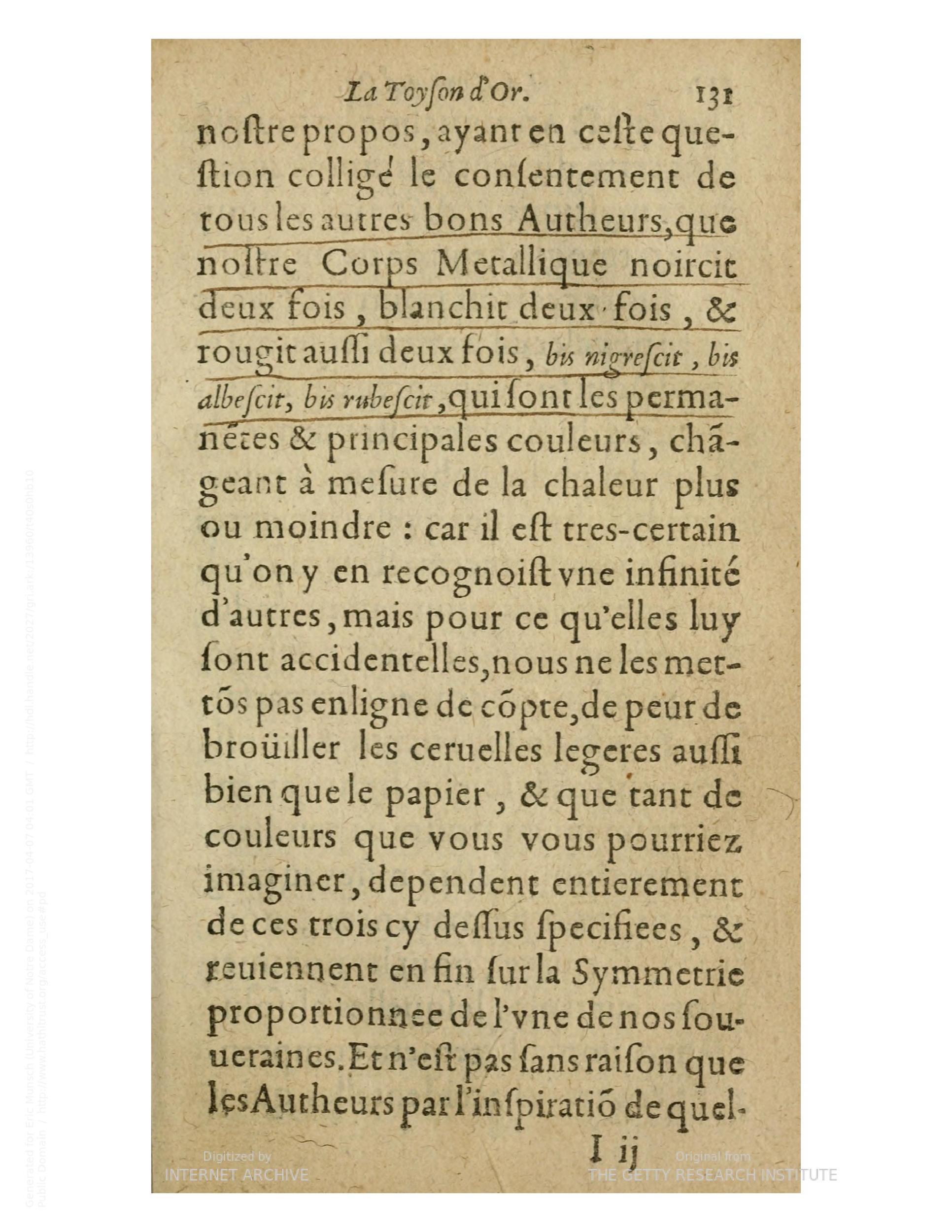 1612 - Charles Sevestre - Toison d’or ou la fleur des trésors - Getty Research Institute