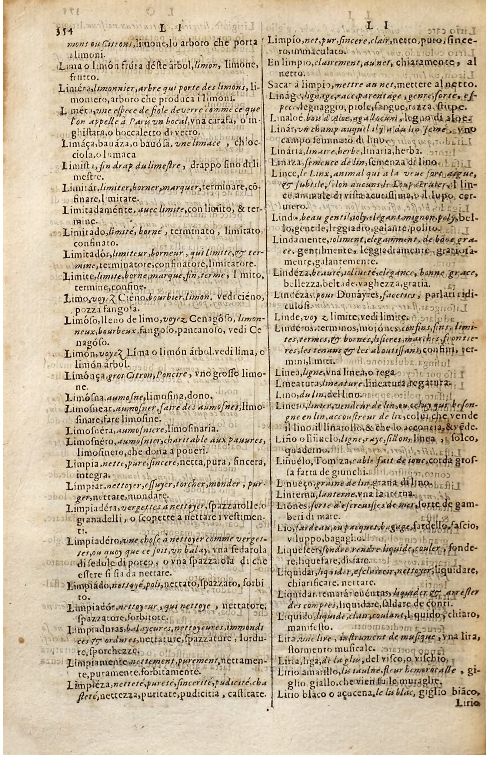 1627 - Jacques Crespin - Trésor des trois langues - Regensburg
