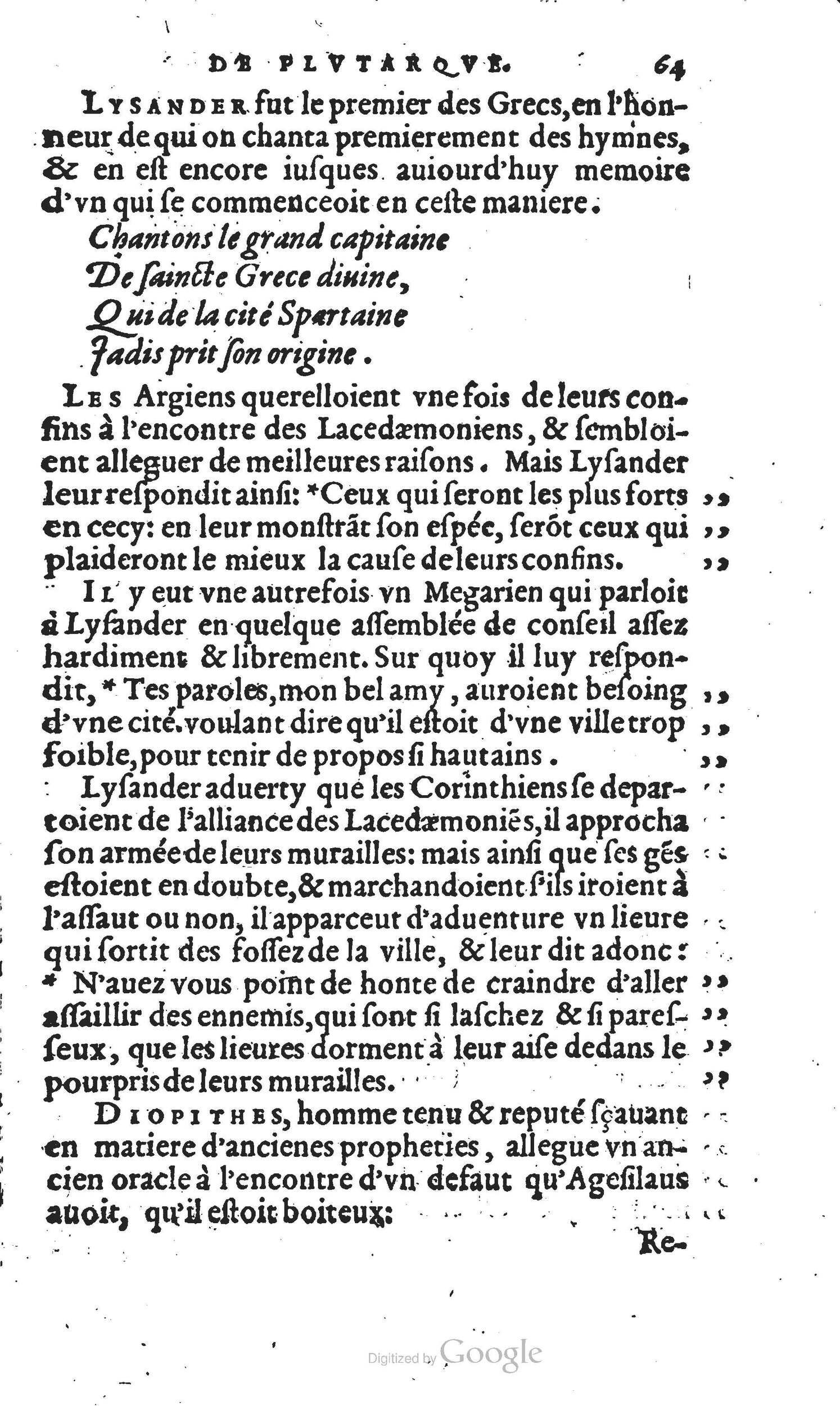 1567 - Willem Silvius - Trésor des vies de Plutarque - Anvers Musée Plantin-Moretus