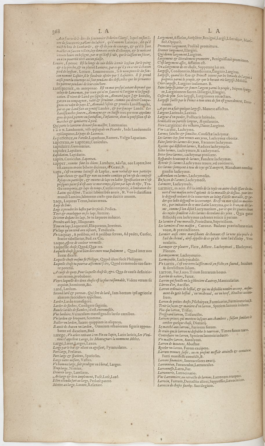 1606 - David Douceur - Trésor de la langue française - BnF 1606 - David Douceur - Trésor de la langue française - BnF