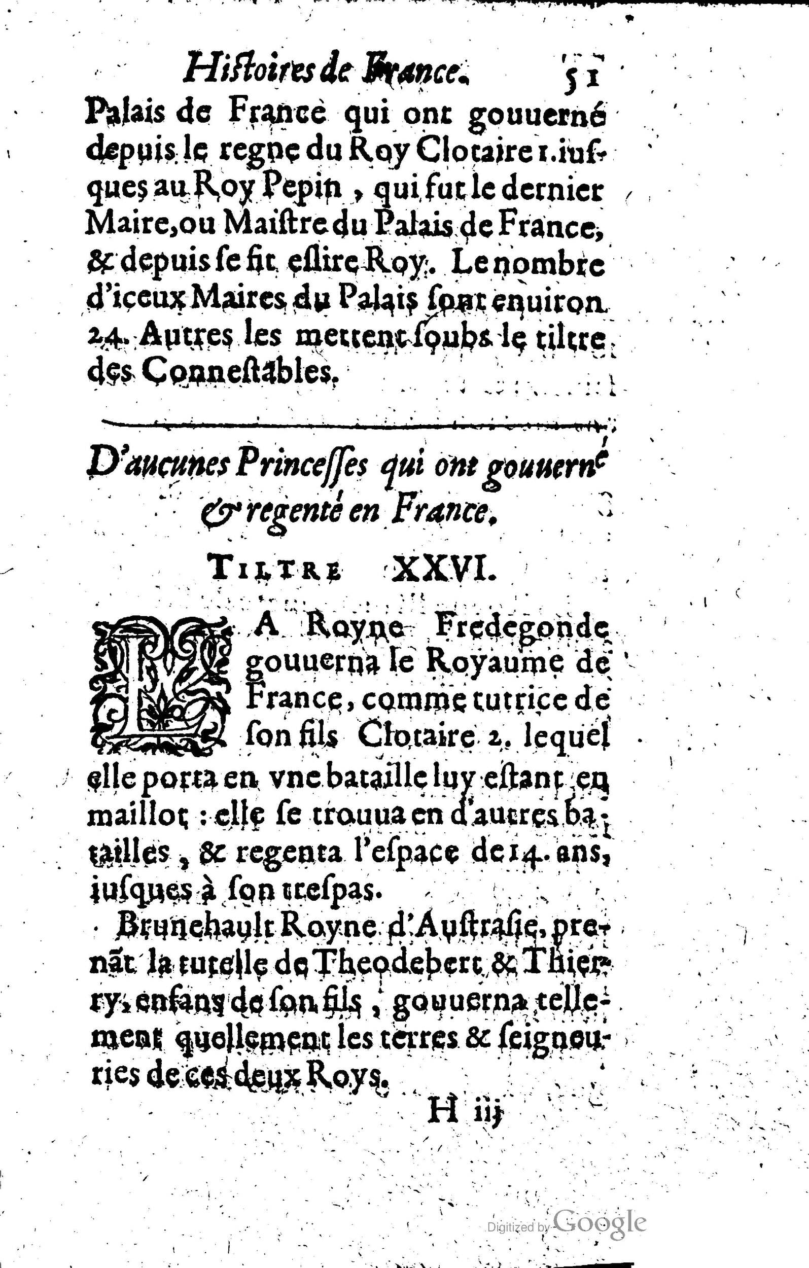 1619 - Jean Corrozet - Trésor des histoires de France - Anvers Musée Plantin-Moretus