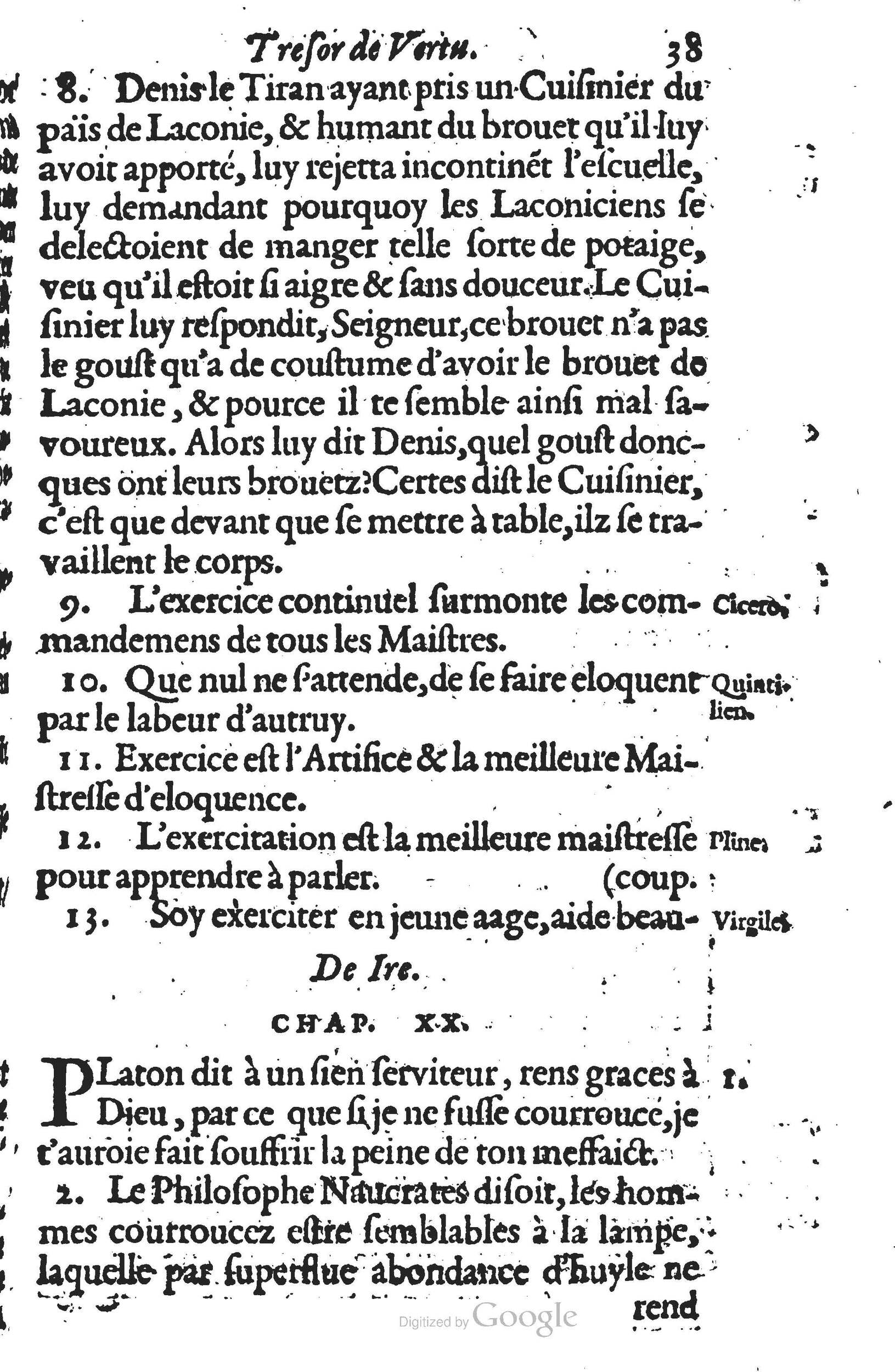 1594 - Cornelis Claesz - Trésor de vertu - BU Leiden