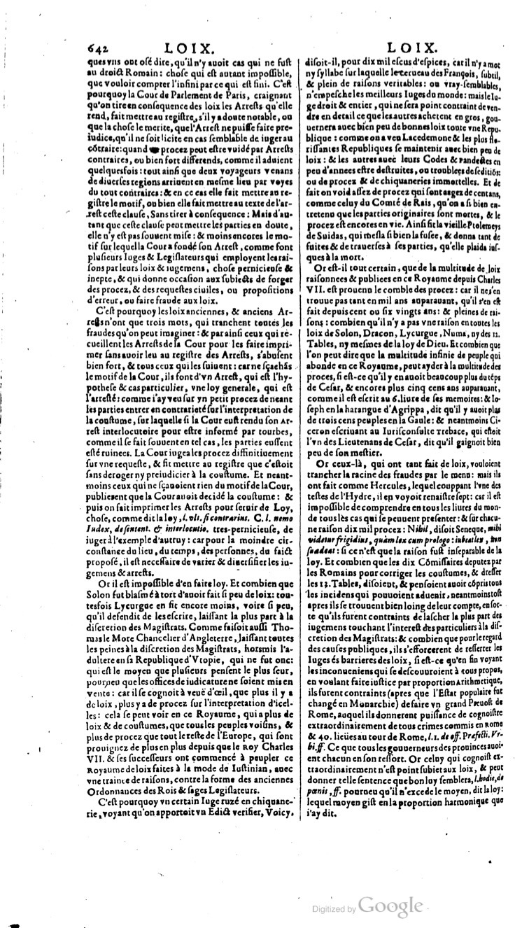 1629 - Veuve Nicolas Buon - Trésor du droit français (29620 T. 2) - BM Lyon