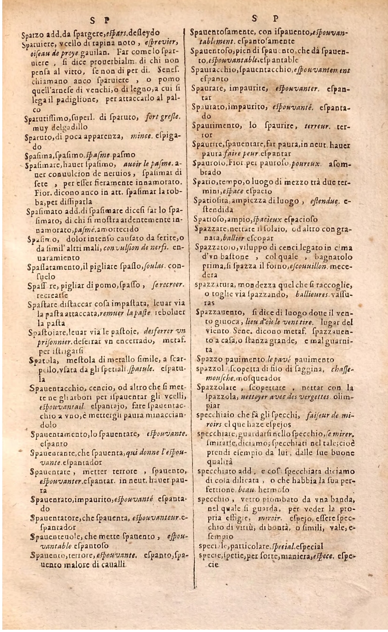 1627 - Jacques Crespin - Trésor des trois langues (Troisième partie) - Regensburg