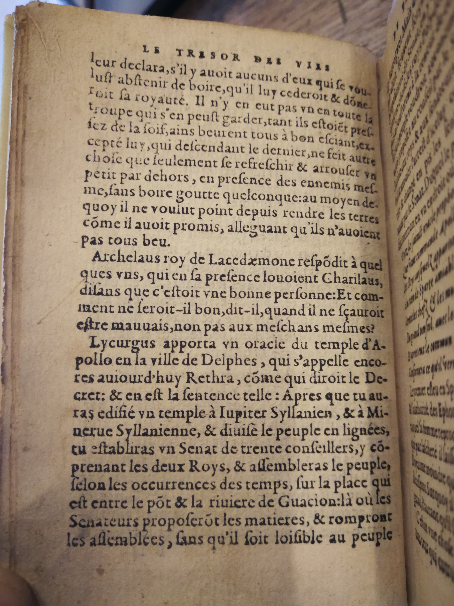 1569 - Benoît Rigaud - Trésor des vies de Plutarque - BNC Florence 1569 - Benoît Rigaud - Trésor des vies de Plutarque - BNC Florence