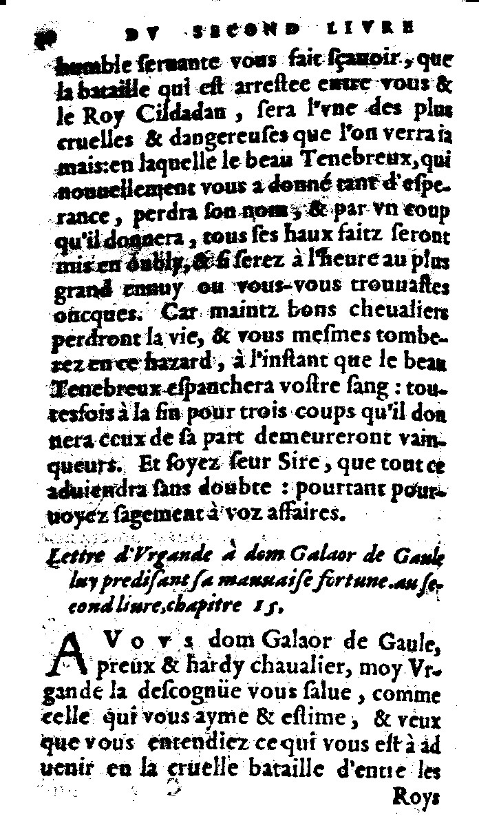 1562 - Jean d’Ogerolles et Gabriel Cotier - Trésor des Amadis - Lucerne