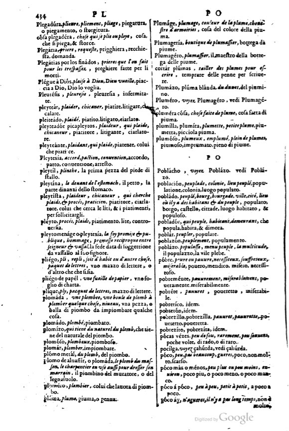1617 - Samuel Crespin - Trésor des trois langues espagnole, française et italienne (3 parties) - Ohio